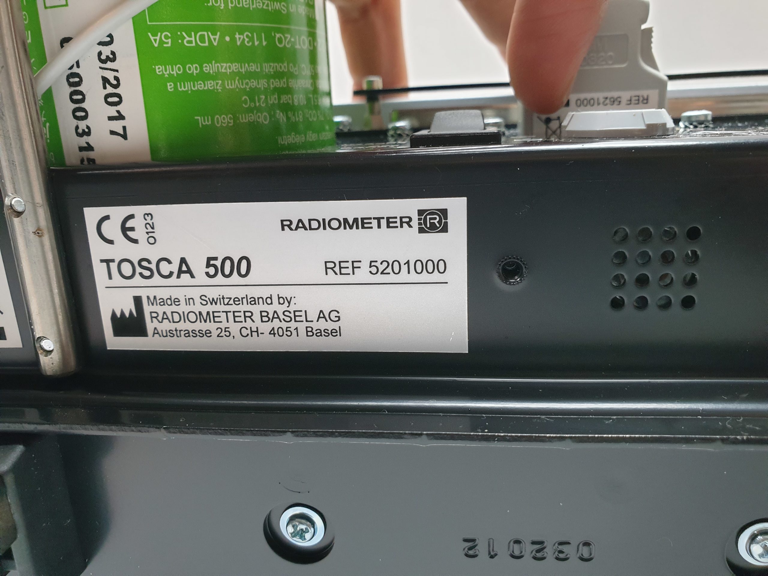 Radiometer TOSCA 500 Masimo set Spo2 Pco 2 Pulse Patient Oximeter Monitor Oxygen thumbnail 12