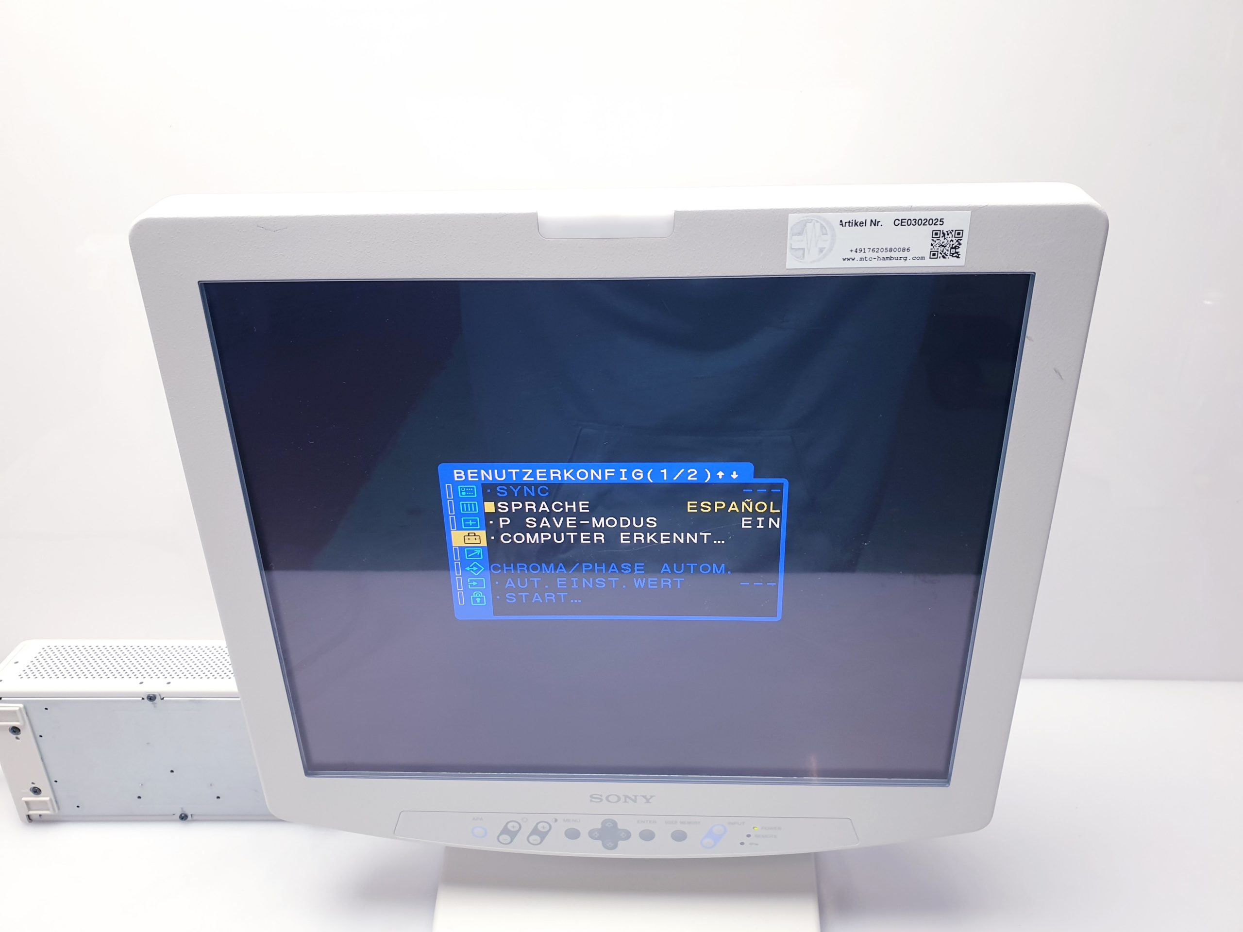 Sony LMD-1950MD HD Monitor thumbnail 8