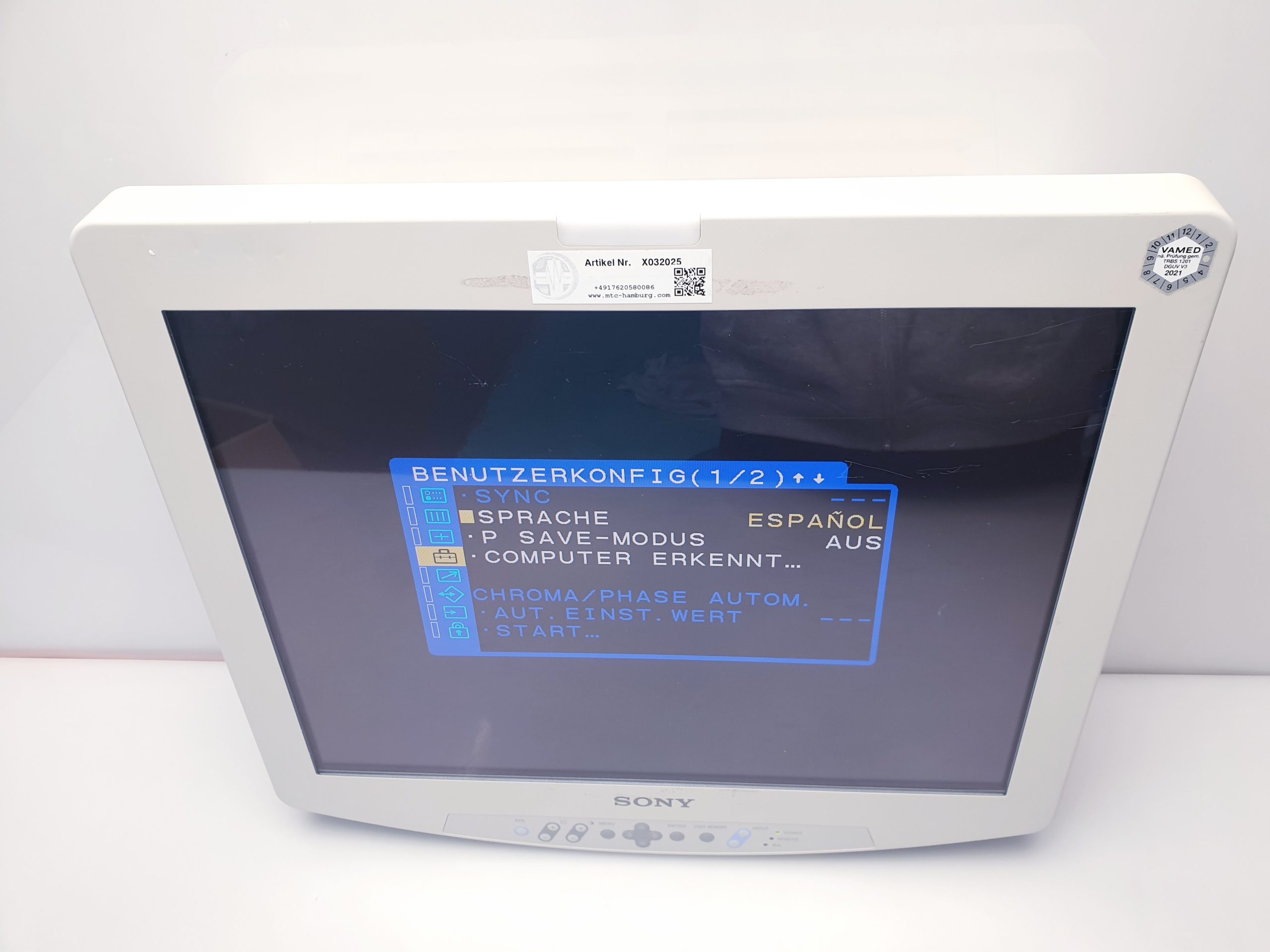Sony LMD-2140MD LCD Monitor 21 thumbnail 8