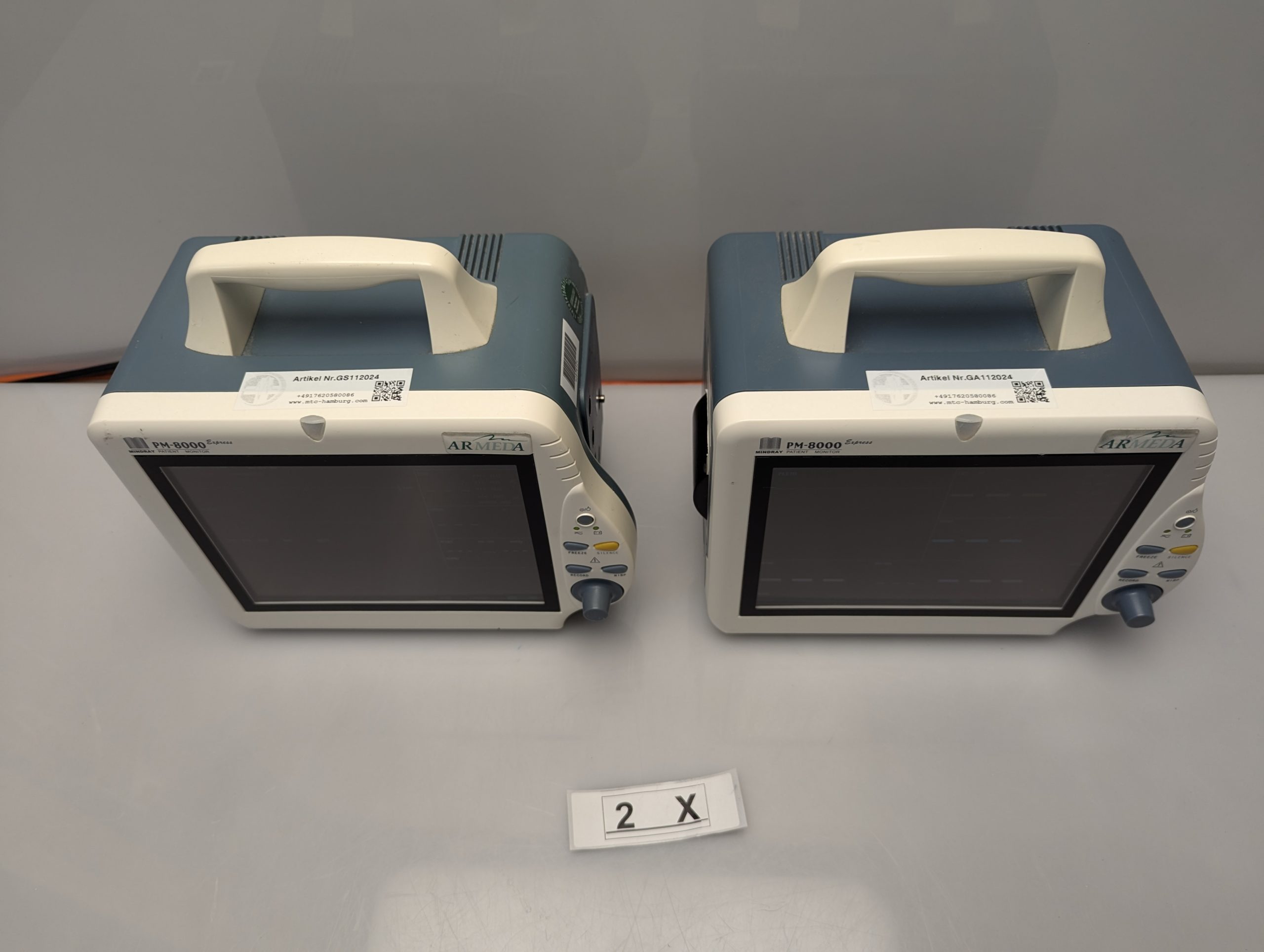 Mindray PM-8000 Patientenmonitor thumbnail 3