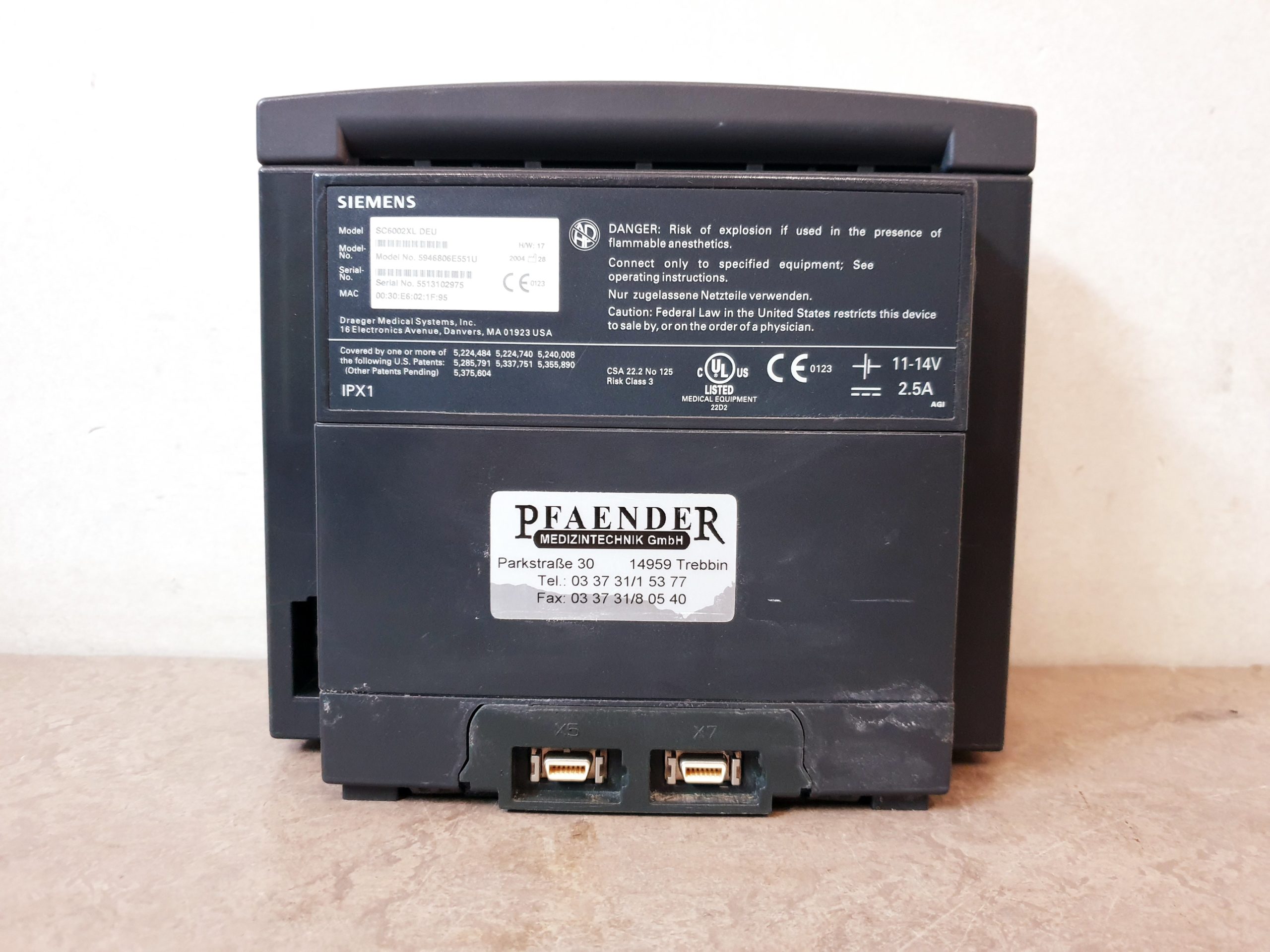 SIEMENS SC 6802XL thumbnail 4