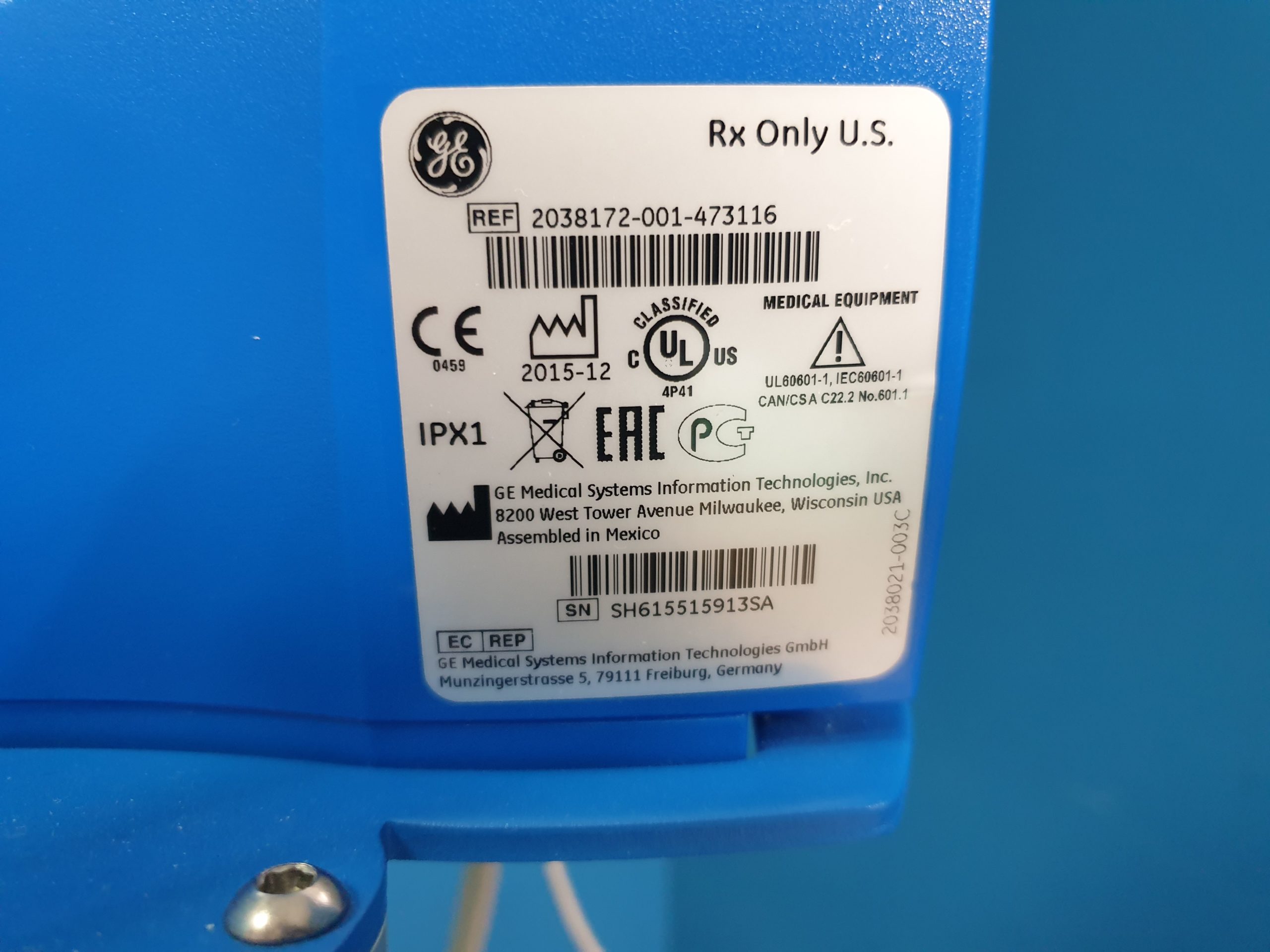 GE Carescape V100 Patientenmonitor – Überwachungsmonitor thumbnail 7
