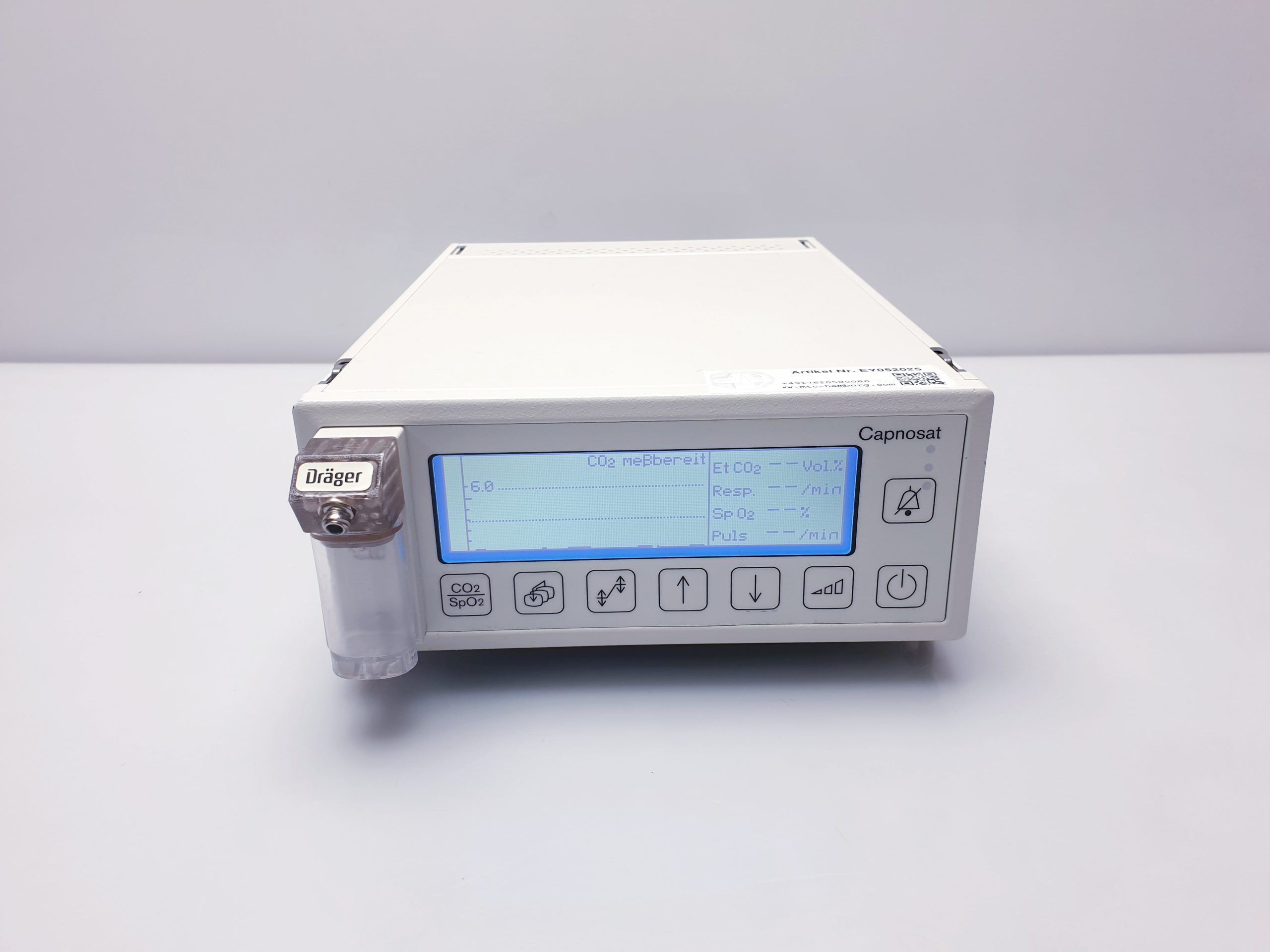 Dräger Draeger 8290600 Capnosat etCO2 Kapnographie CO2 Spo2 Monitor — image 1 of 9