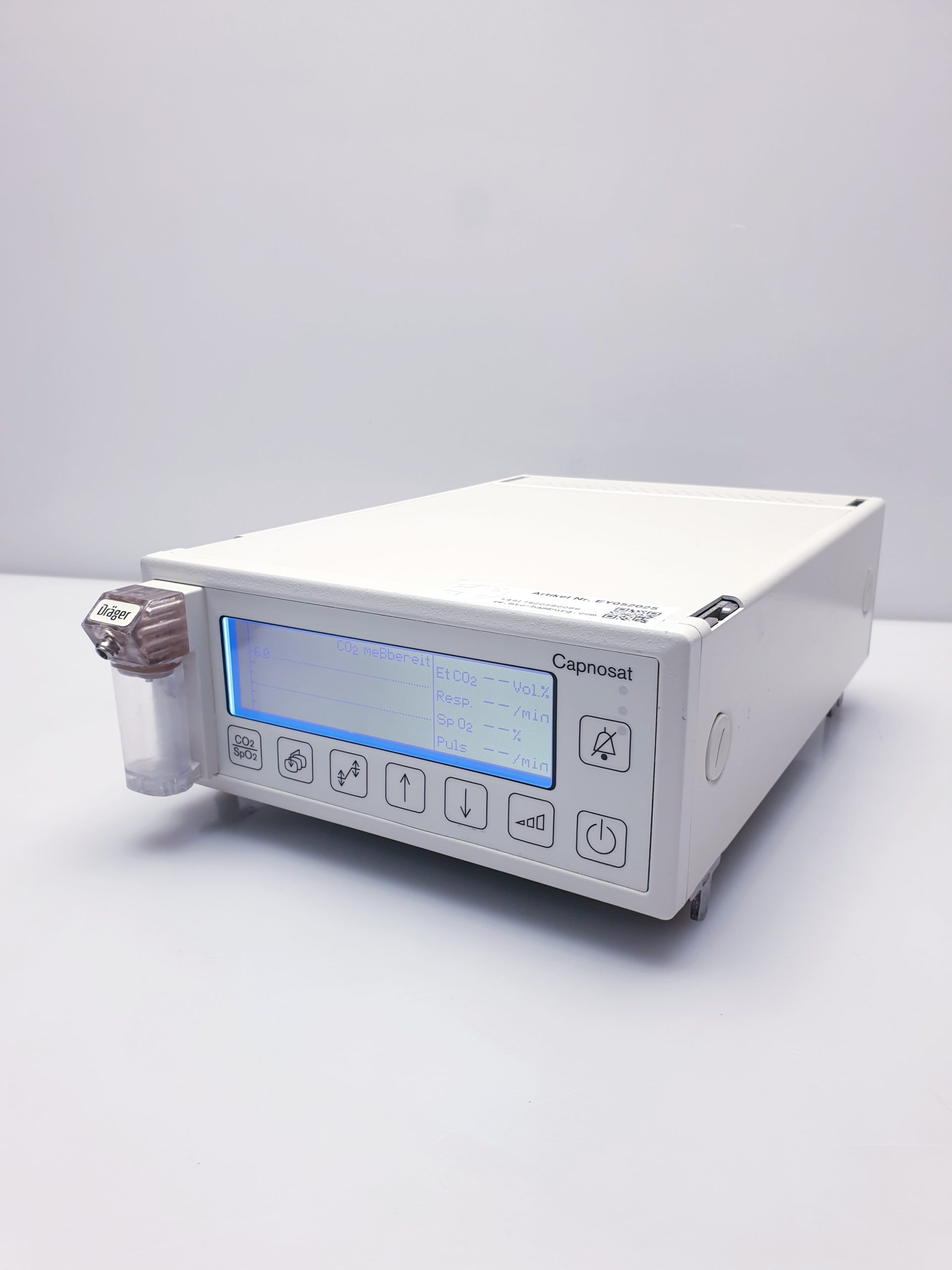 Dräger Draeger 8290600 Capnosat etCO2 Kapnographie CO2 Spo2 Monitor thumbnail 6