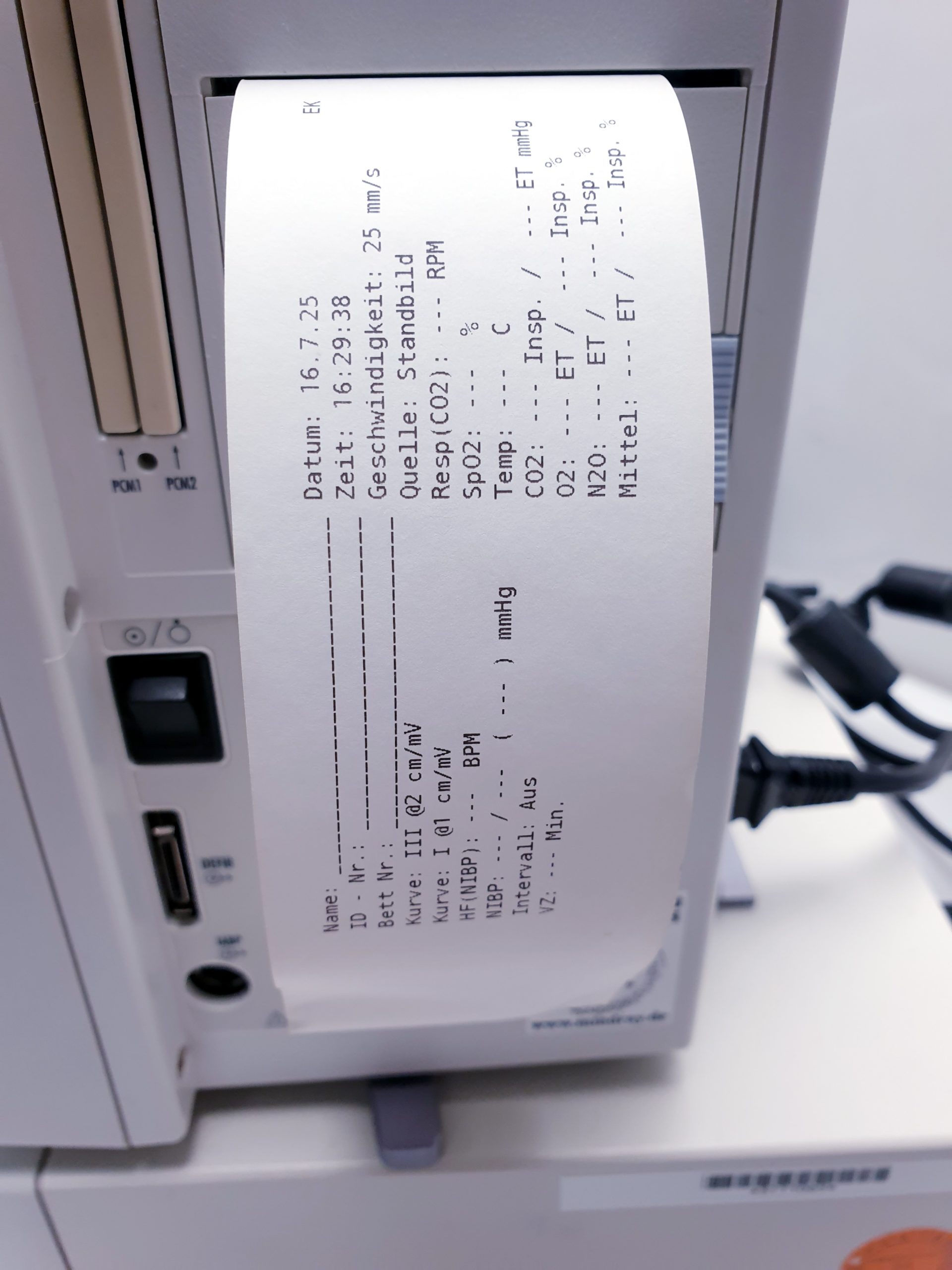 Datascope Passport 2 + Gas Module SE – Überwachungsmonitor – Anästhesie thumbnail 7