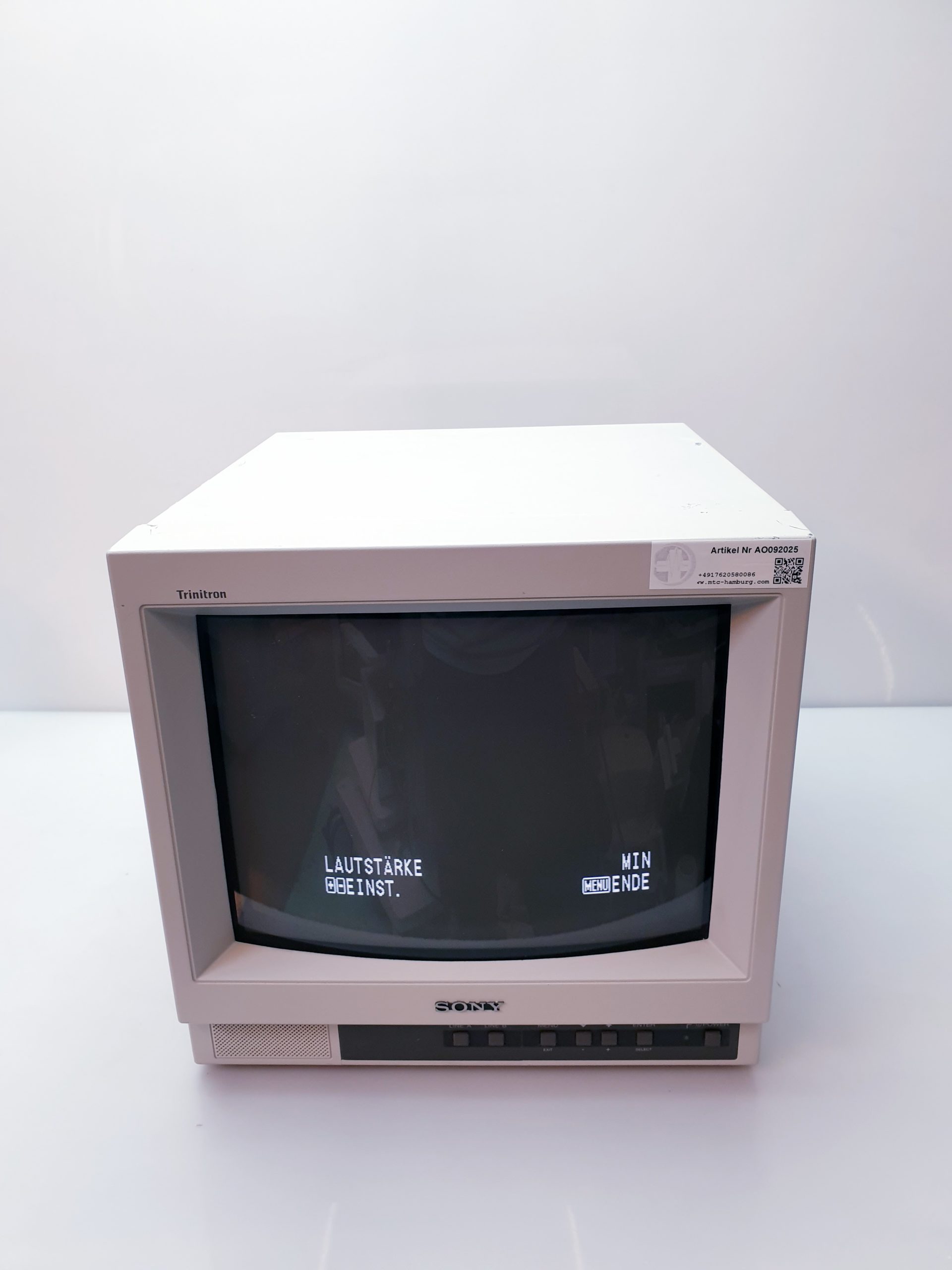 SONY PVM-1442QM 14“ Zoll Trinitron RGB Monitor thumbnail 3