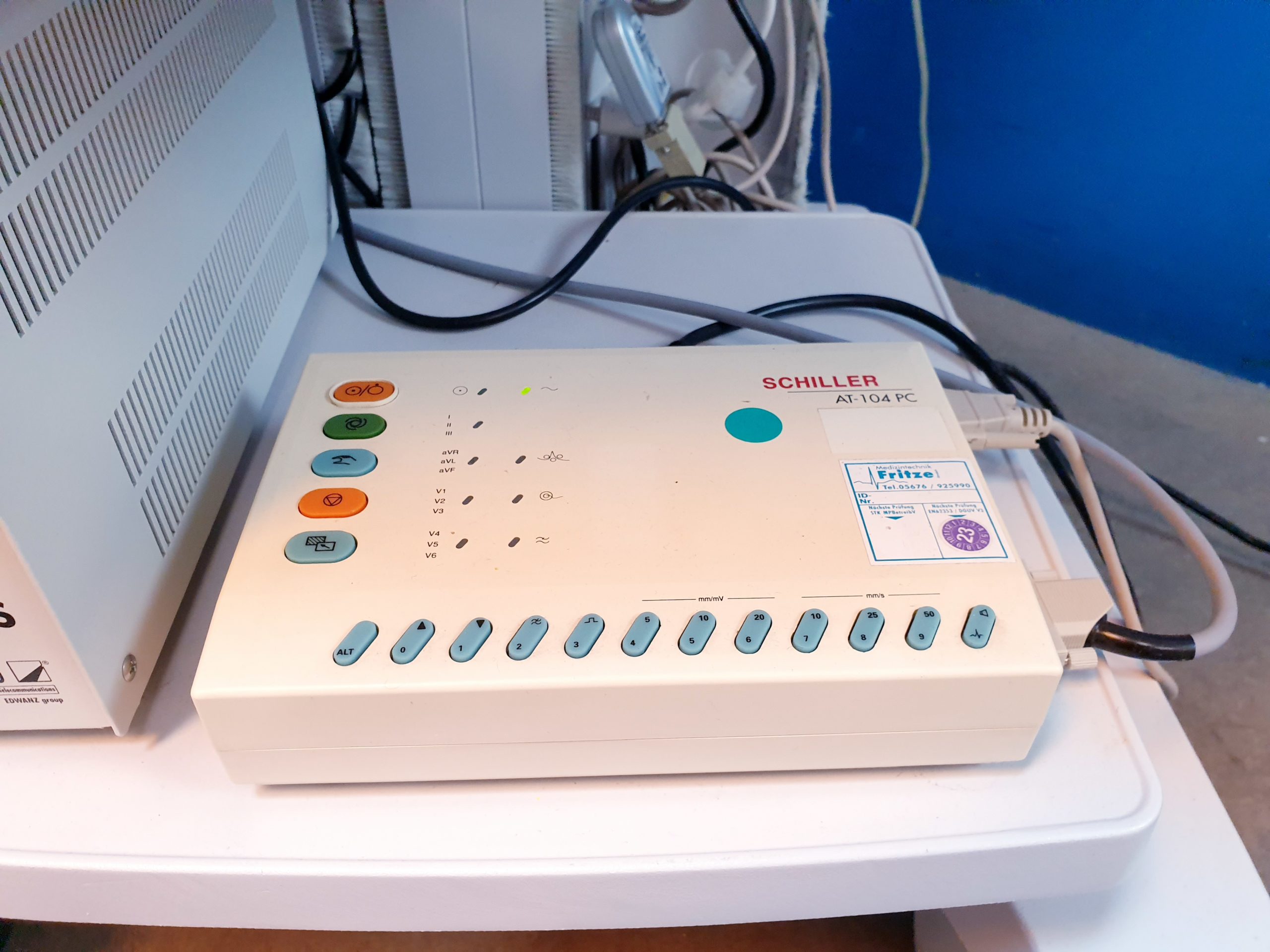 Ganshorn Schiller PowerCube AT-104 PC Ergospirometrie Einheit thumbnail 12