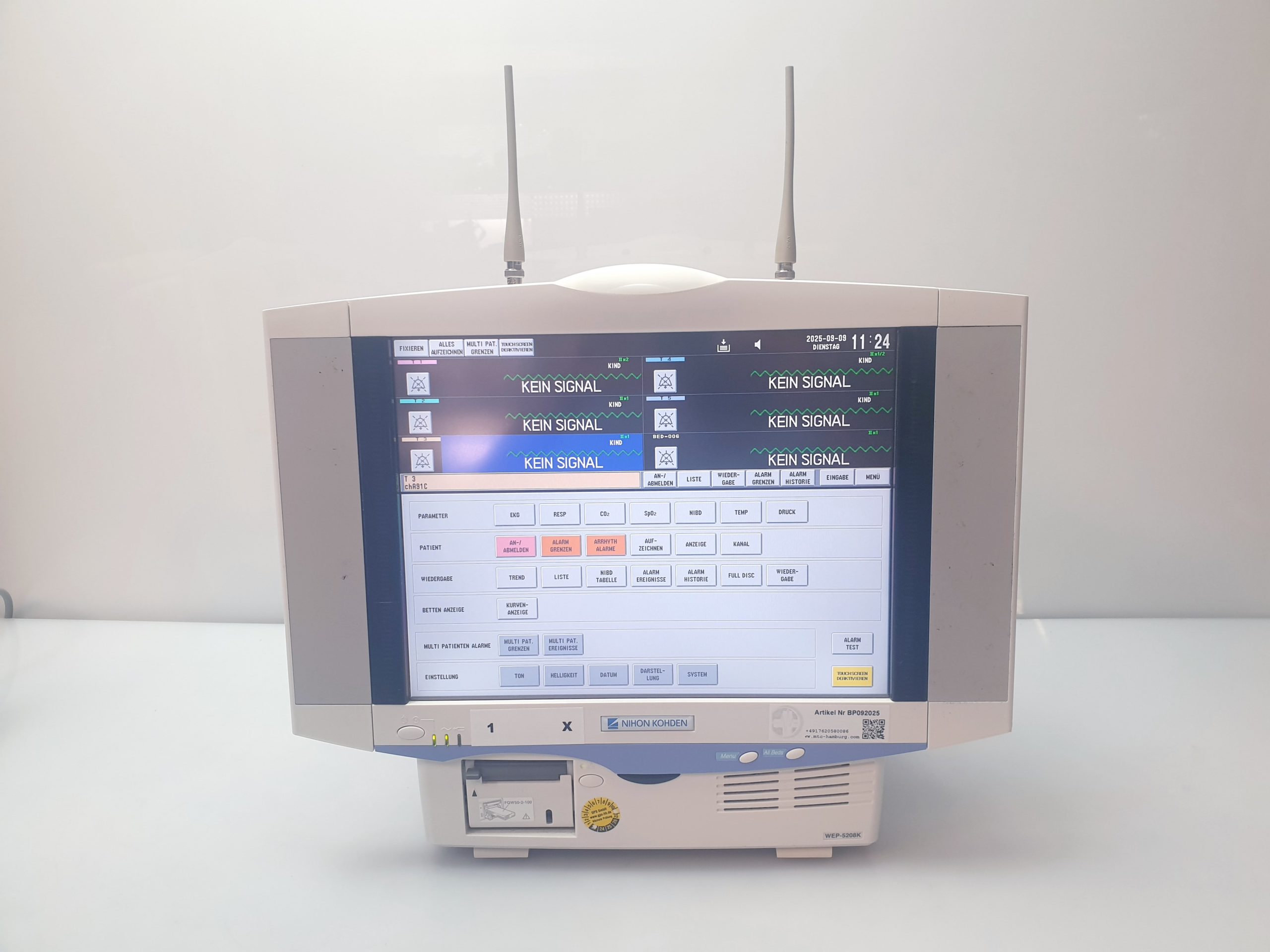 Nihon Kohden WEP-5208K Telemetriesystem (Zentrale Überwachungseinheit) — image 1 of 15