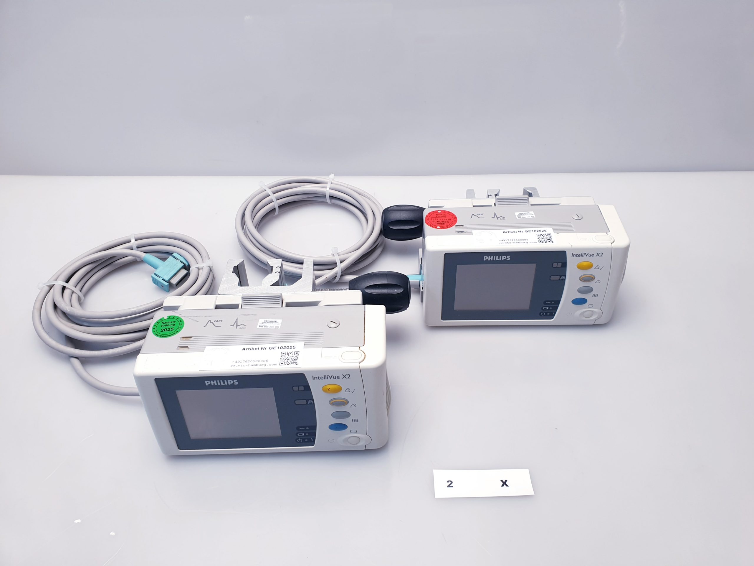 Philips Intellivue X2 Patienten Monitor thumbnail 3
