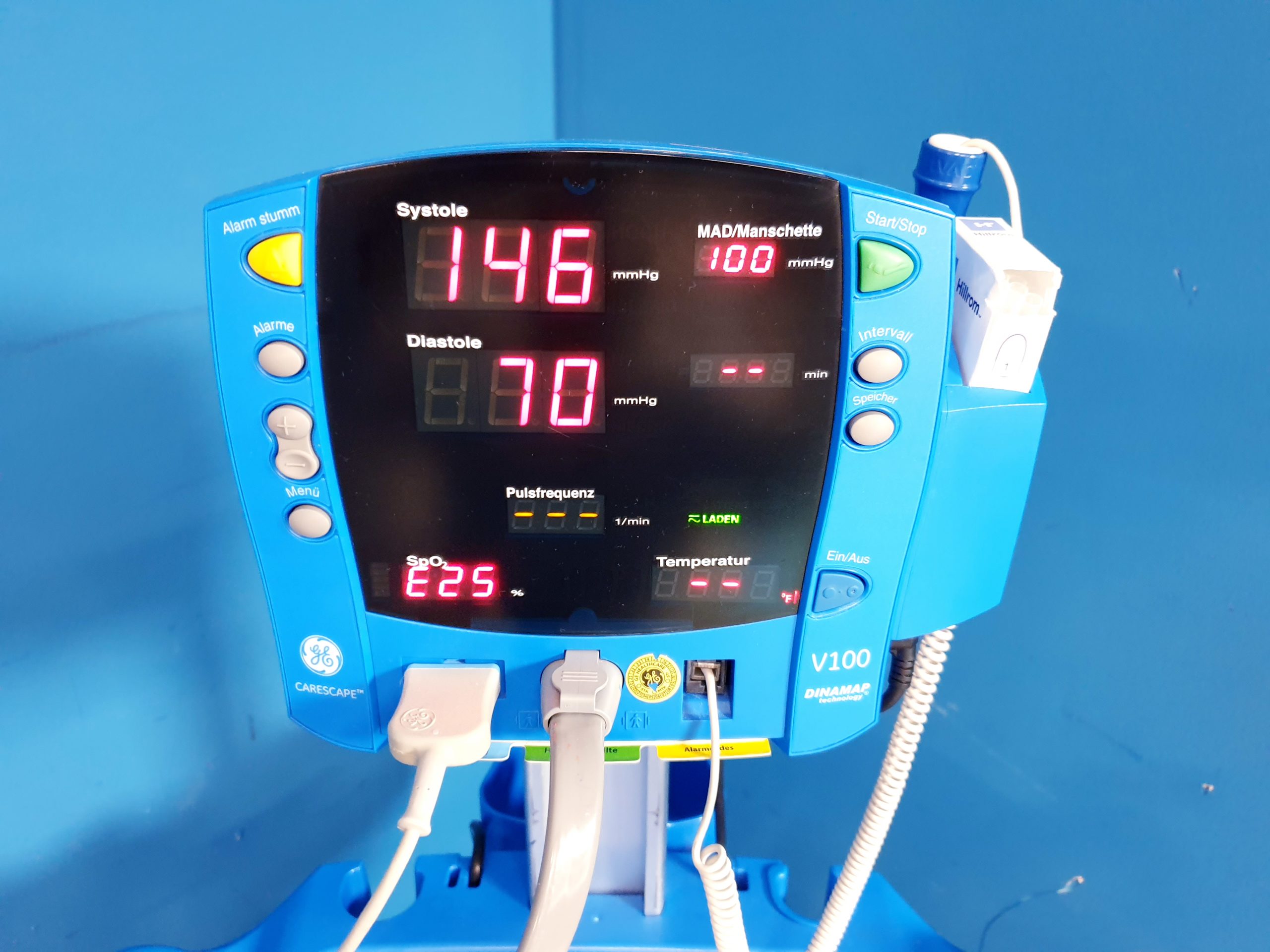 GE Carescape V100 Patientenmonitor Überwachungsmonitor thumbnail 3