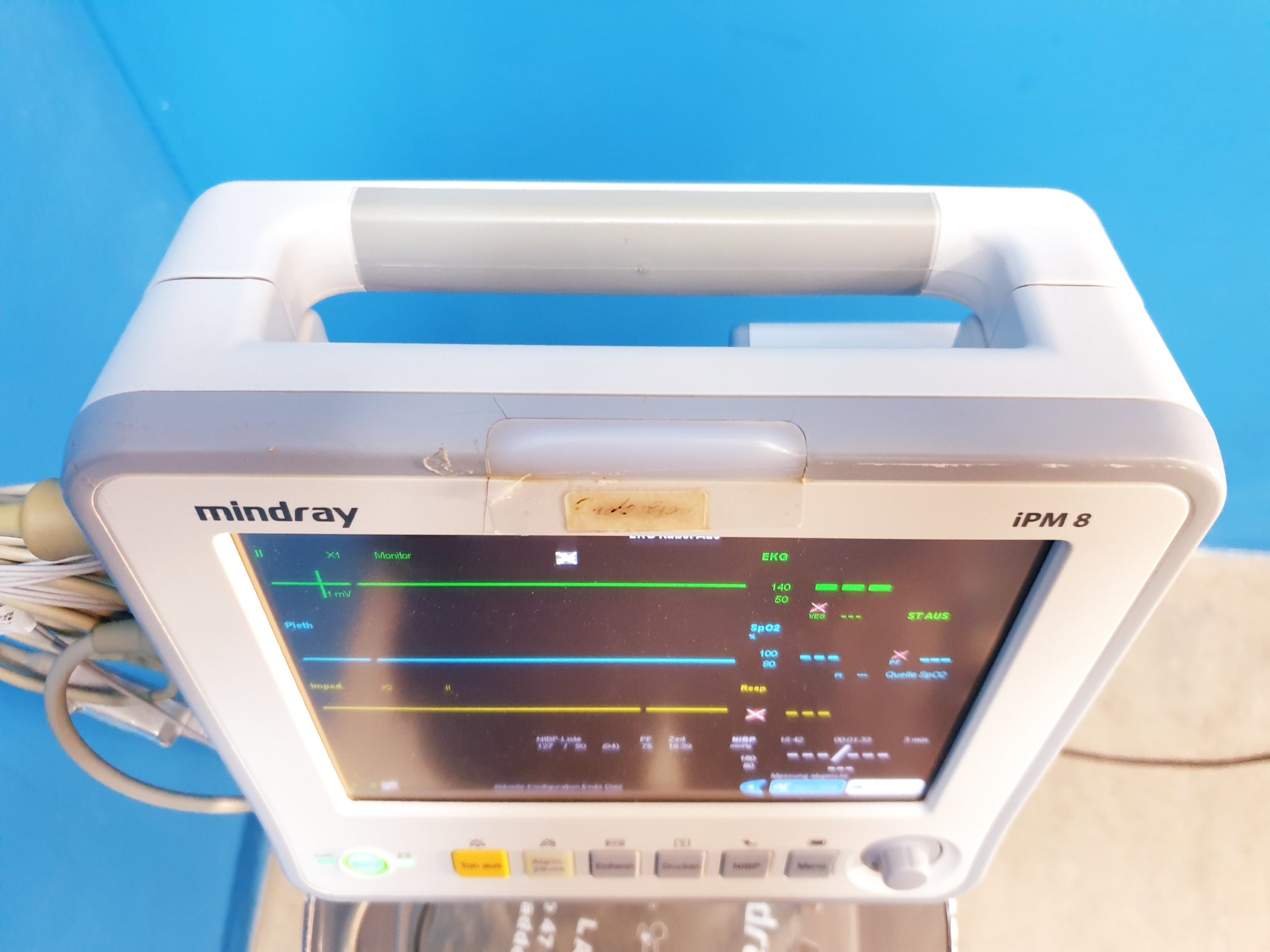Mindray iPM 8 iPM8 Monitor – Übeerwachungsmonitor auf fahrbarem Gestell thumbnail 7