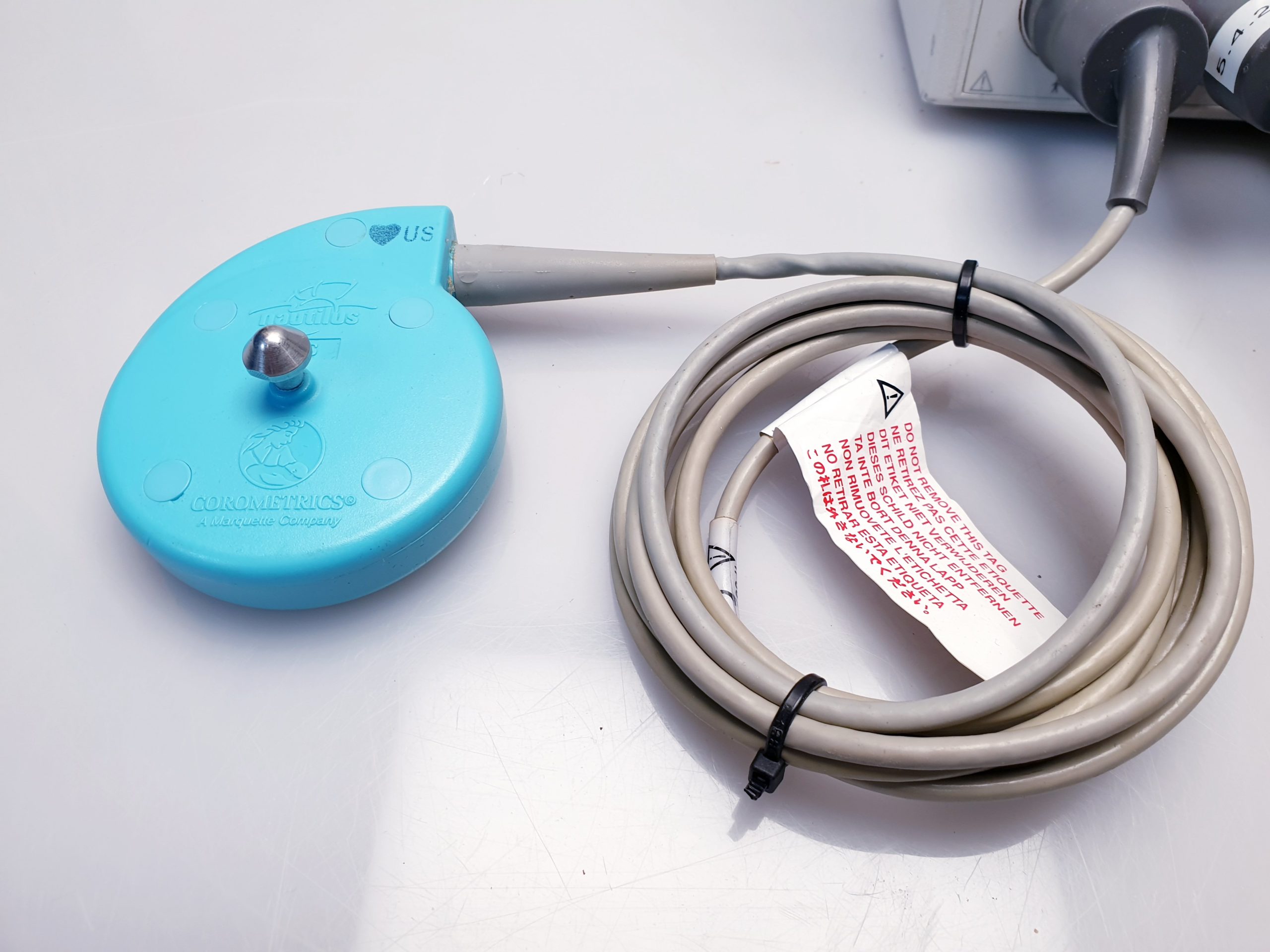 Corometrics 120 series CTG + SpO2 Sensor + Aufnehmen thumbnail 7