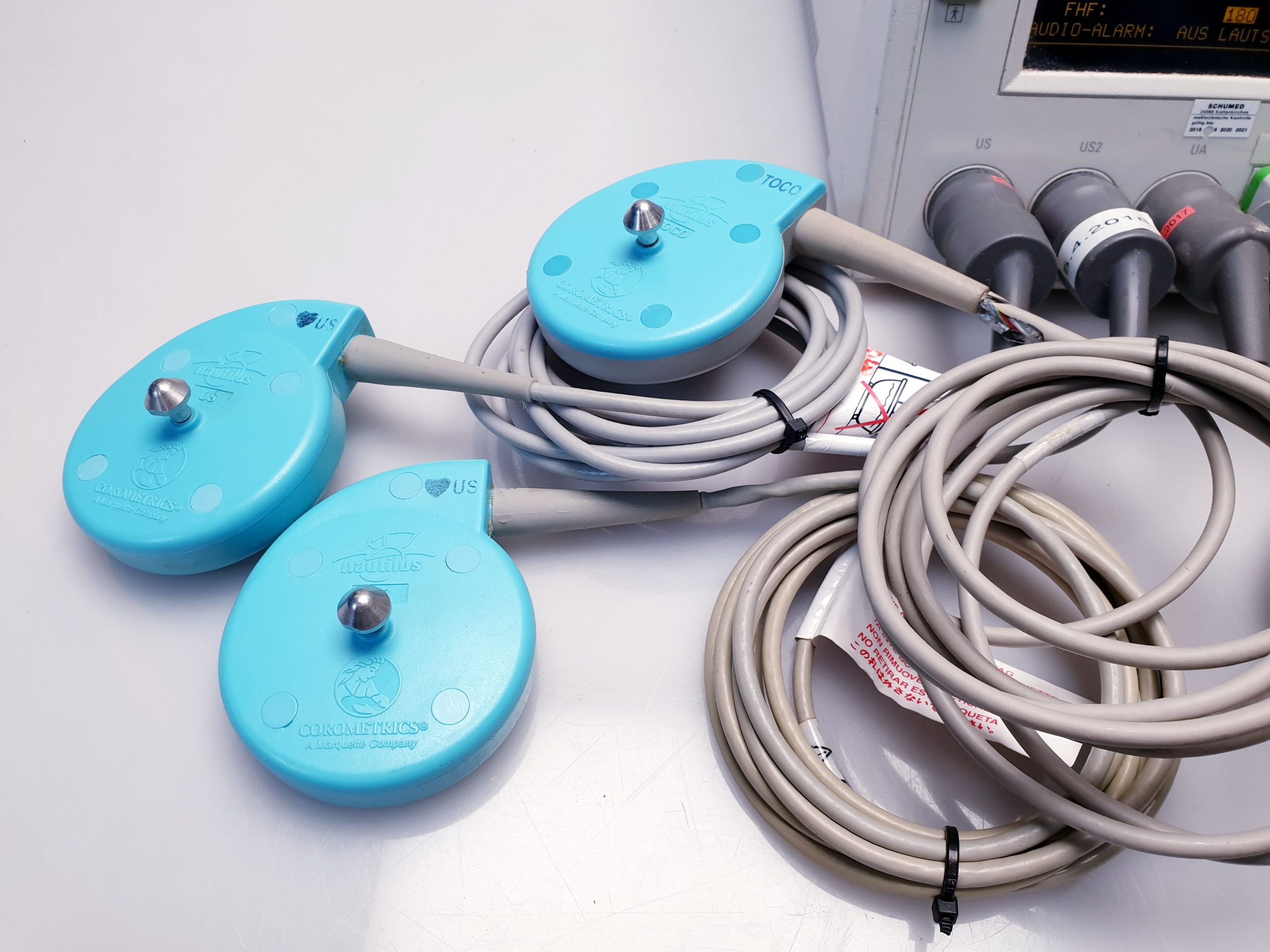 Corometrics 120 series CTG + SpO2 Sensor + Aufnehmen thumbnail 8