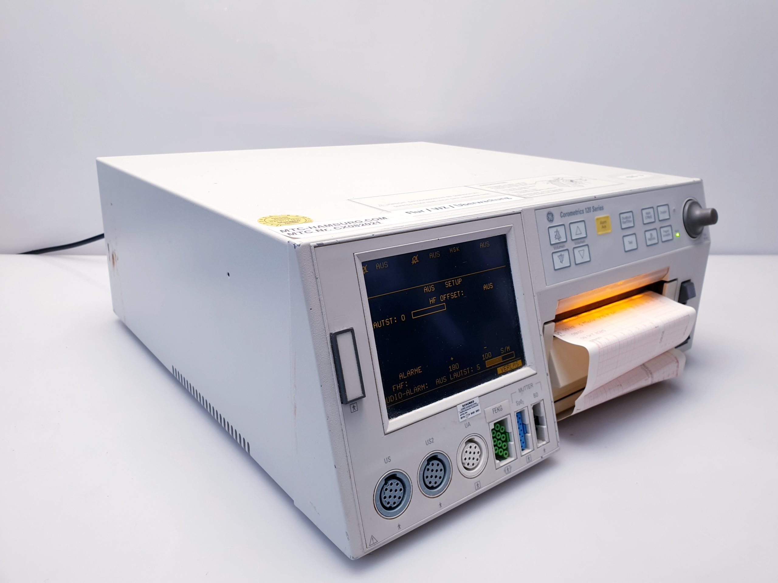 Corometrics 120 series CTG + SpO2 Sensor + Aufnehmen thumbnail 17