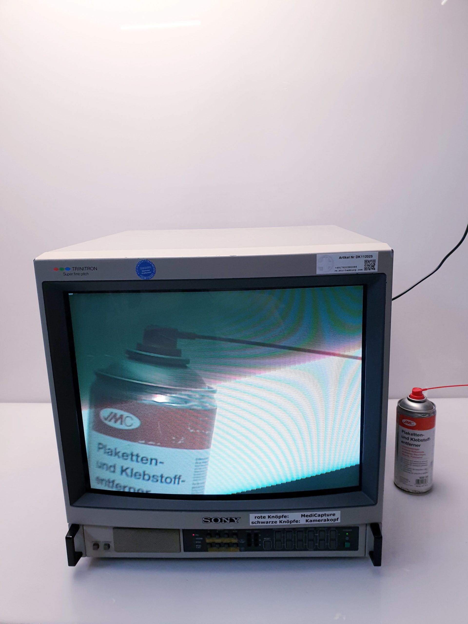 Sony Trinitron PVM-2043MD 20-Zoll-CRT-Monitor thumbnail 2