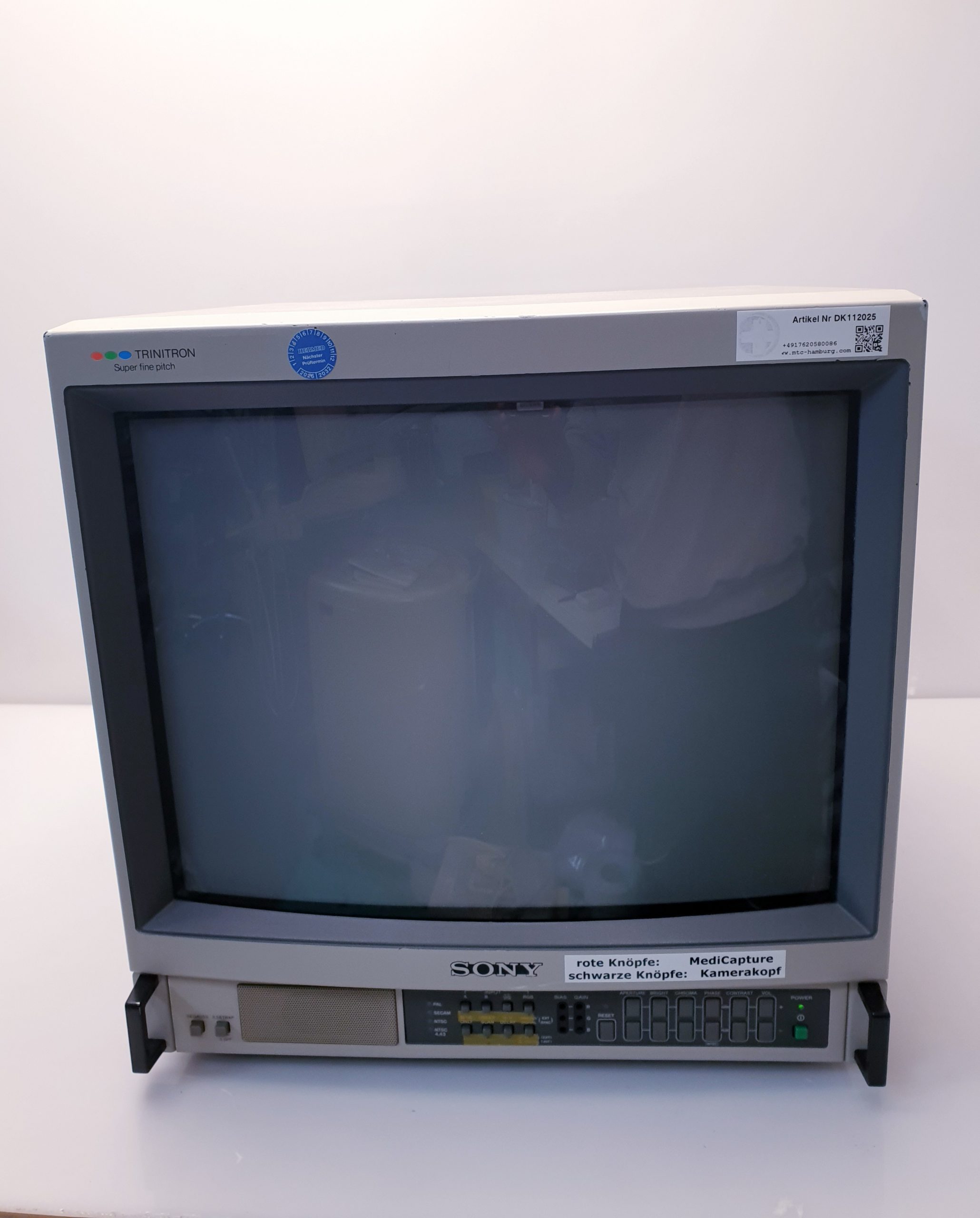 Sony Trinitron PVM-2043MD 20-Zoll-CRT-Monitor thumbnail 5