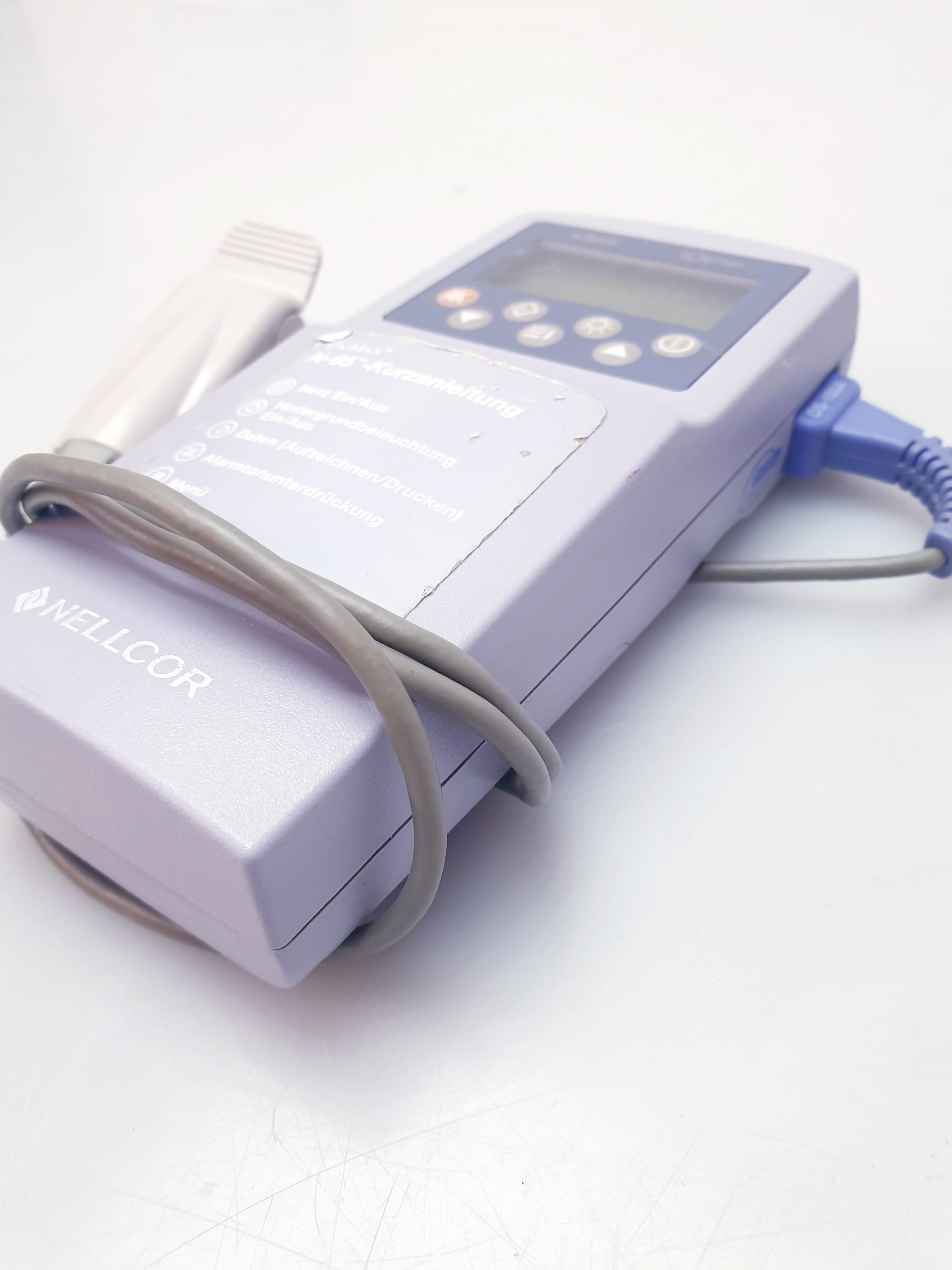 Nellcor N-65 (N65) OxiMax Pulsoximeter mit Fingersensor thumbnail 3
