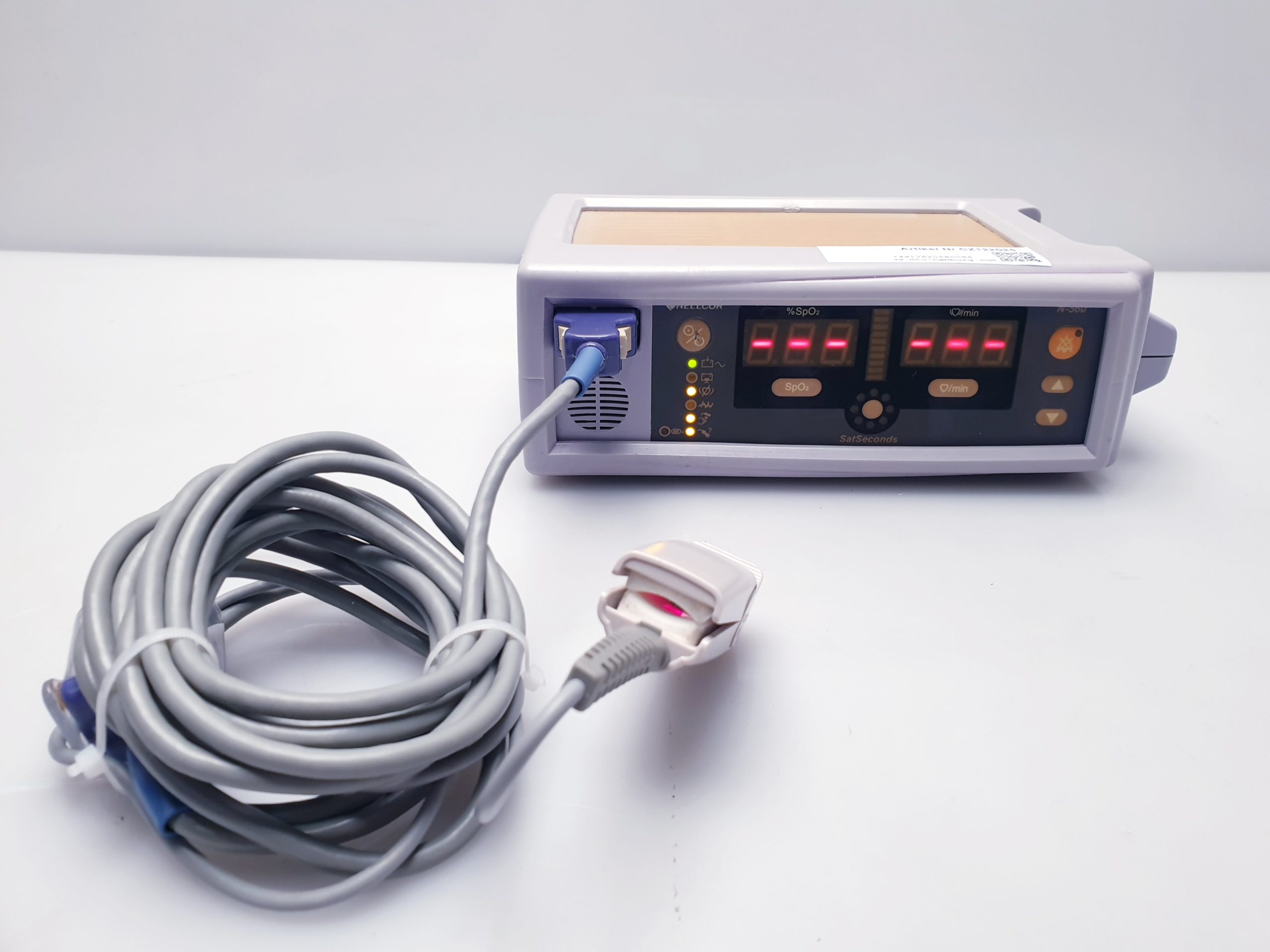 Nellcor N-560 Pulsoximeter 100-240 V 5060 Hz thumbnail 6