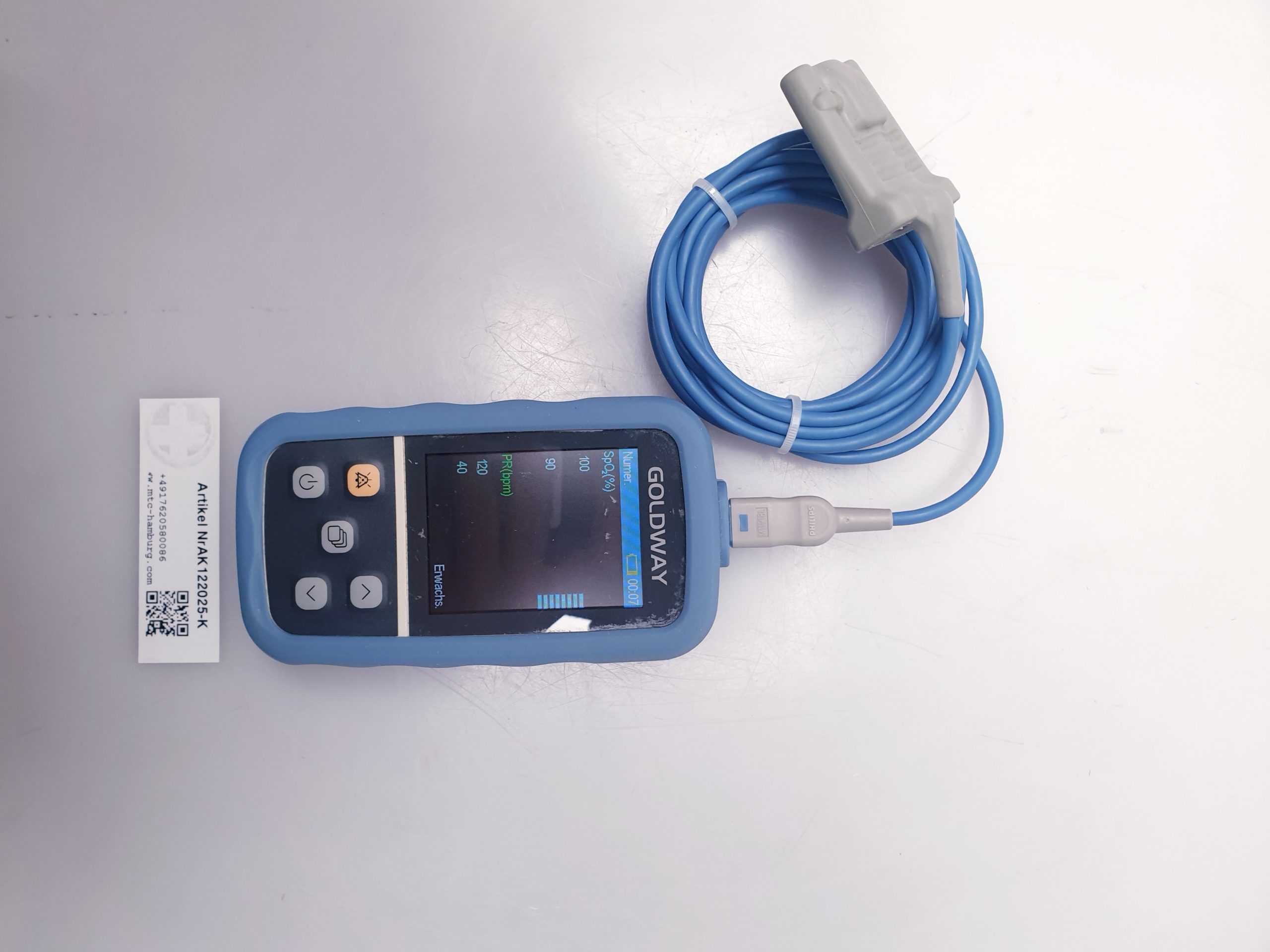 Goldway Pulsoximeter G3 mit Fingersensor thumbnail 2