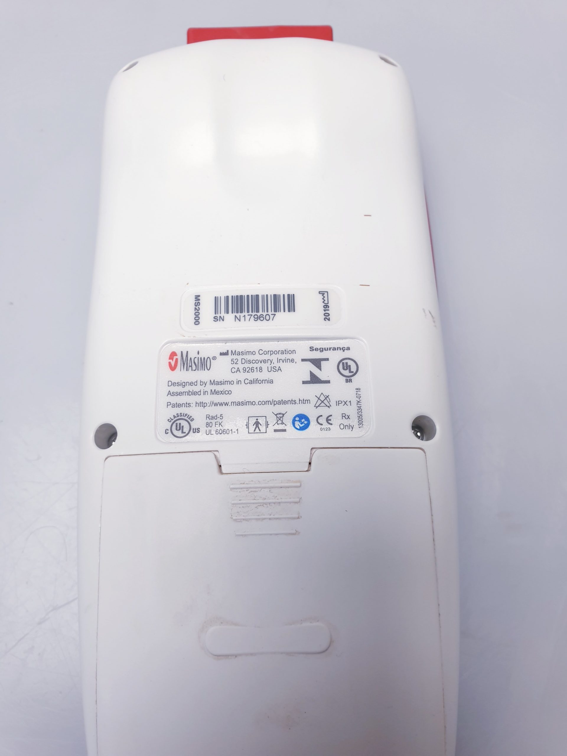 Masimo Rad-5 Mobiles Pulsoximeter mit Fingersensor thumbnail 10