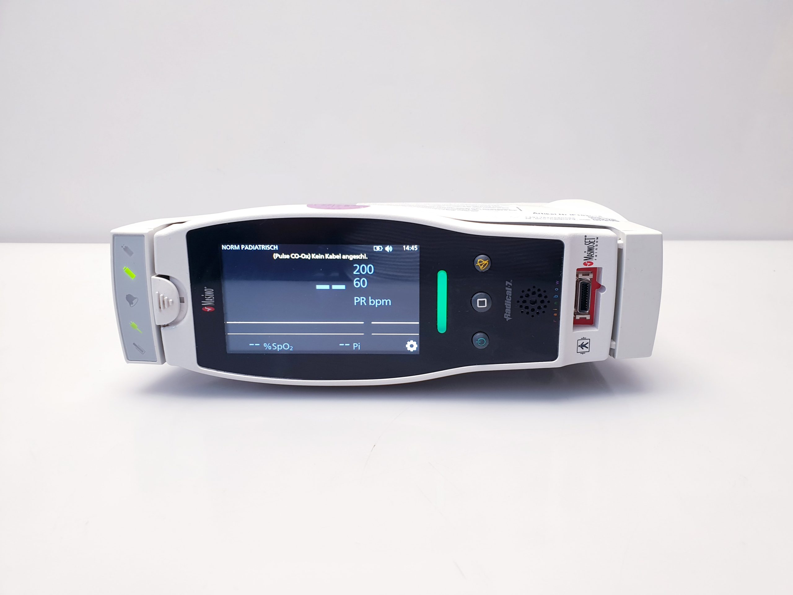 Masimo Radical 7 Masimo Set Radical 7 Bedienteil Signalextraktion Puls CO-Oximeter Patientenmonitor thumbnail 4