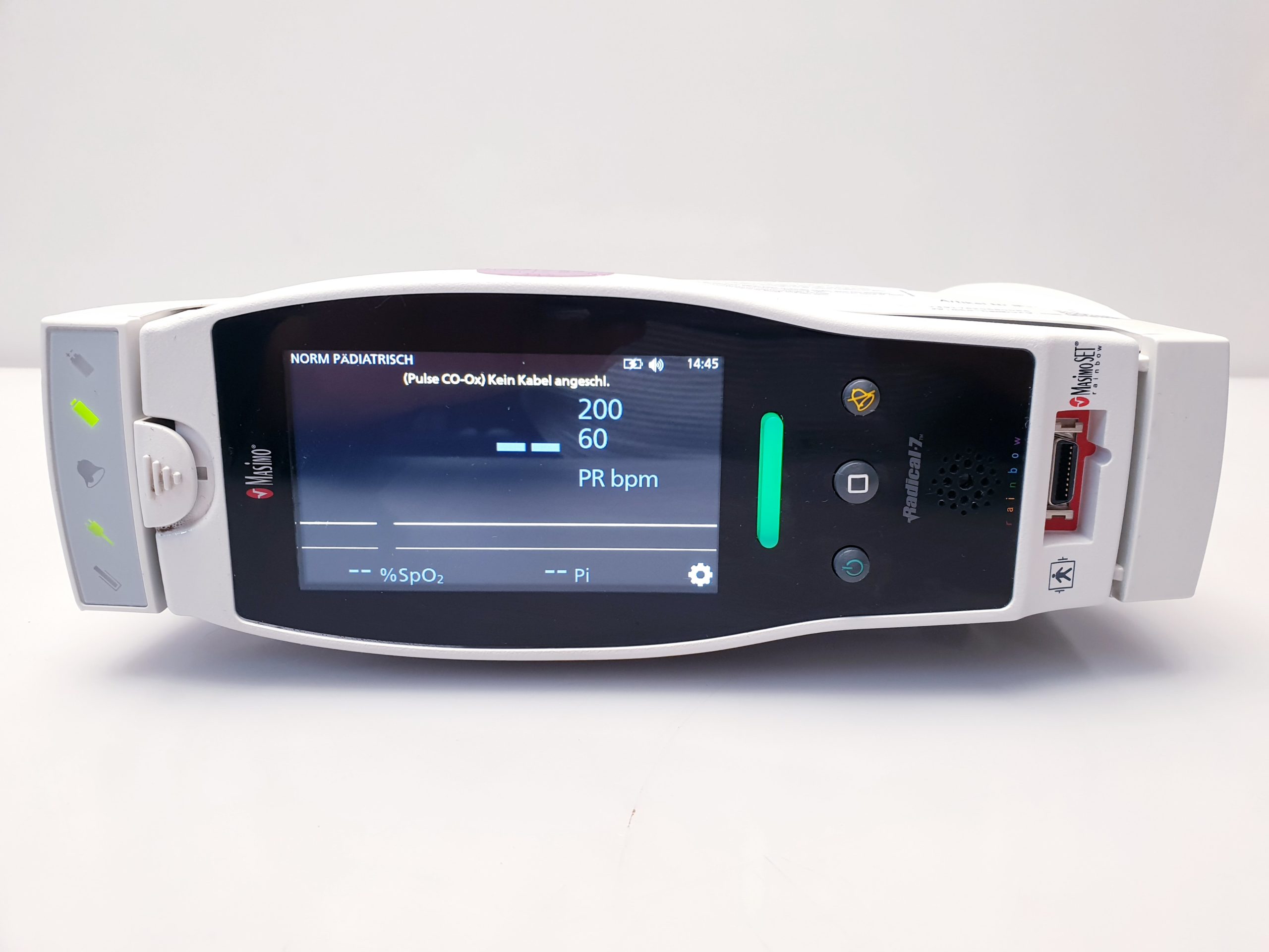 Masimo Radical 7 Masimo Set Radical 7 Bedienteil Signalextraktion Puls CO-Oximeter Patientenmonitor thumbnail 5