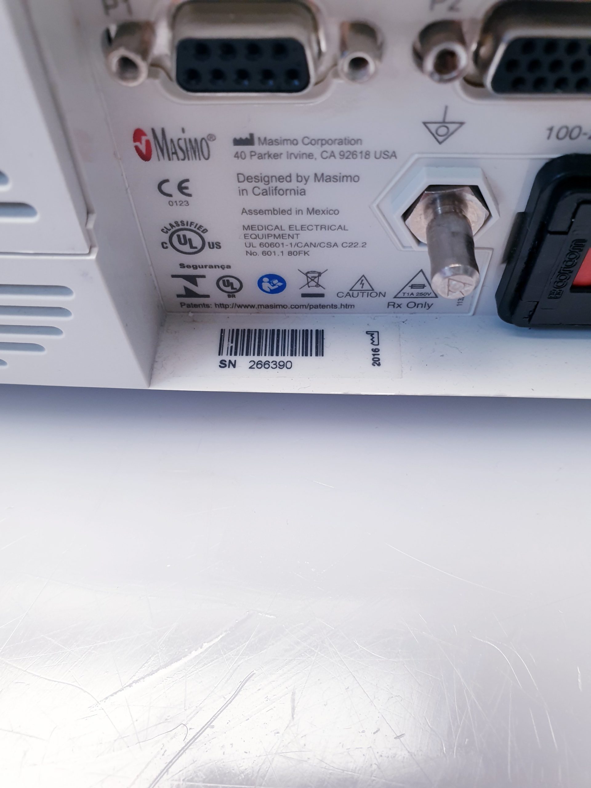 Masimo Radical 7 Masimo Set Radical 7 Bedienteil Signalextraktion Puls CO-Oximeter Patientenmonitor thumbnail 11