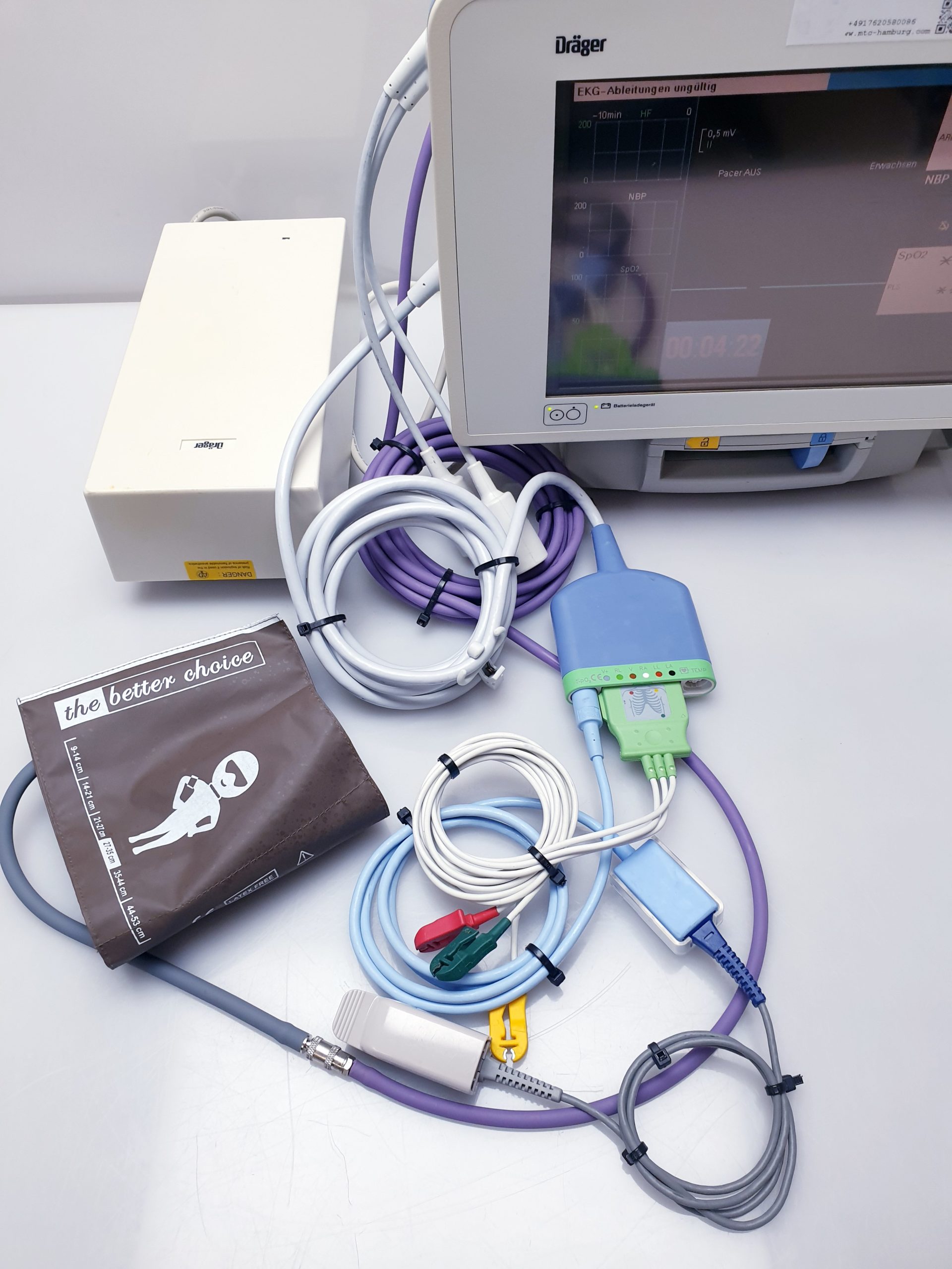 Dräger infinity Delta Patienten Monitor – Überwachungsmonitor thumbnail 4
