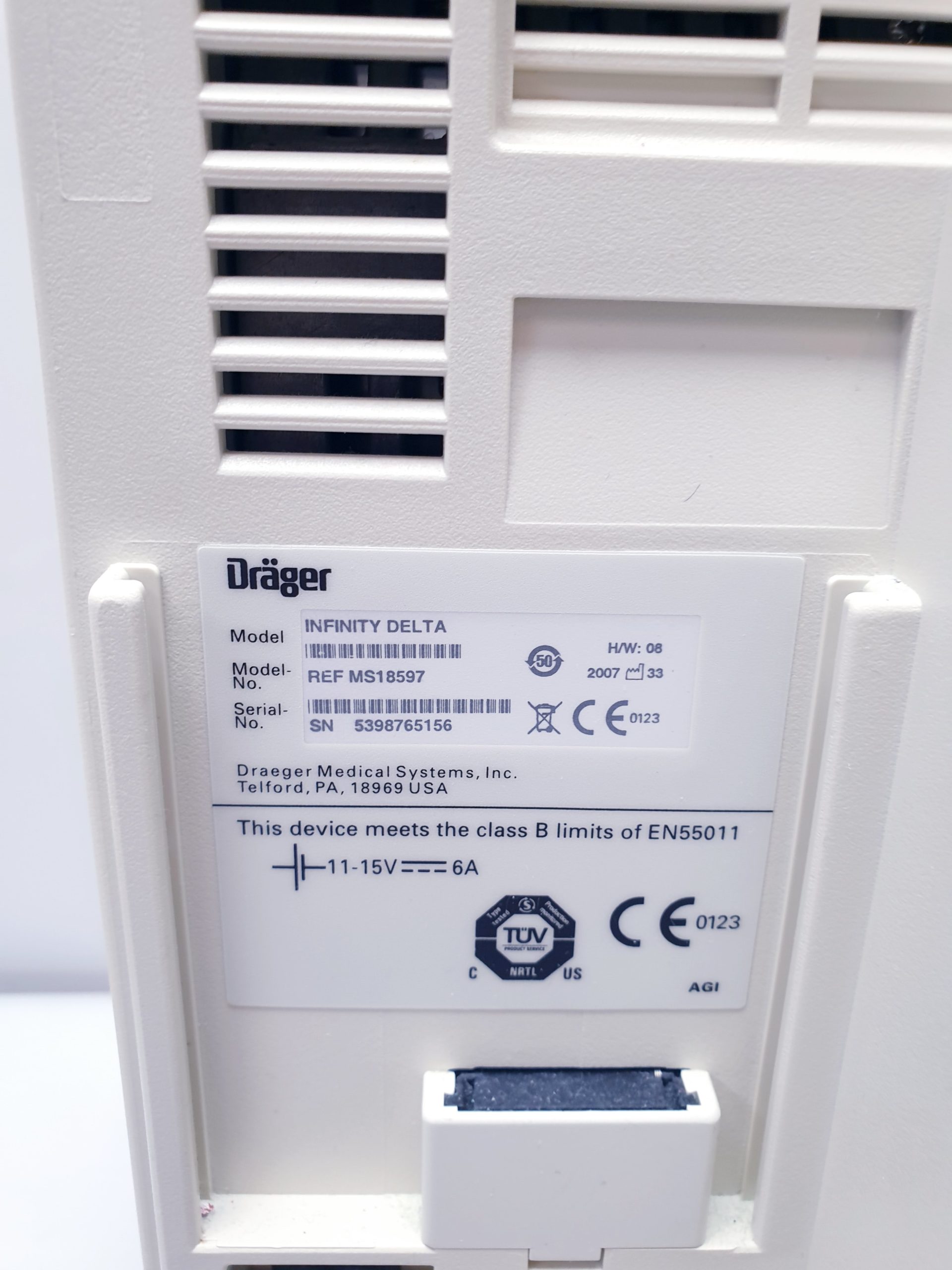 Dräger infinity Delta Patienten Monitor – Überwachungsmonitor thumbnail 19