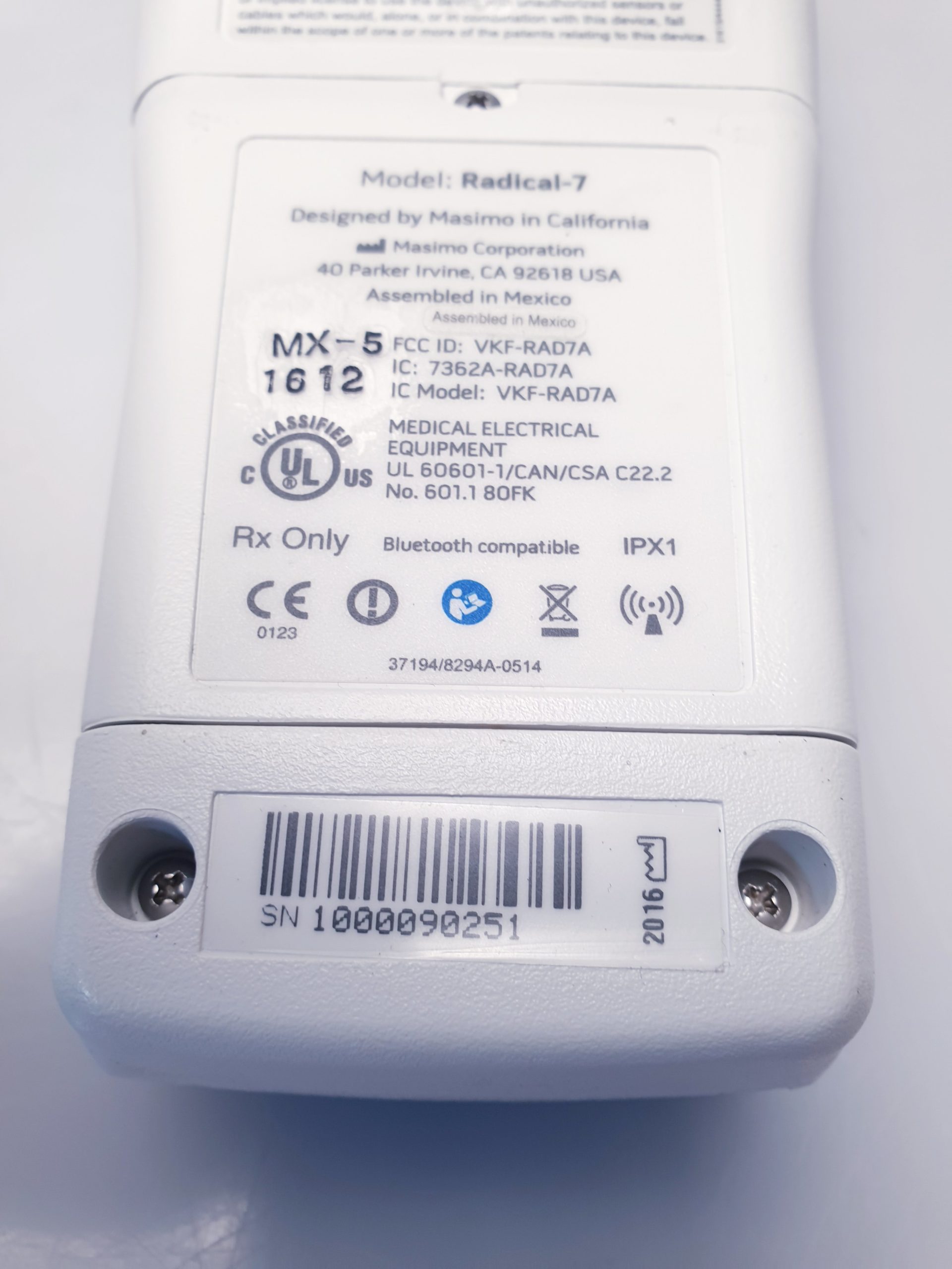 Masimo Set Radical 7 Bedienteil Signalextraktion Puls CO-Oximeter Patientenmonitor thumbnail 8