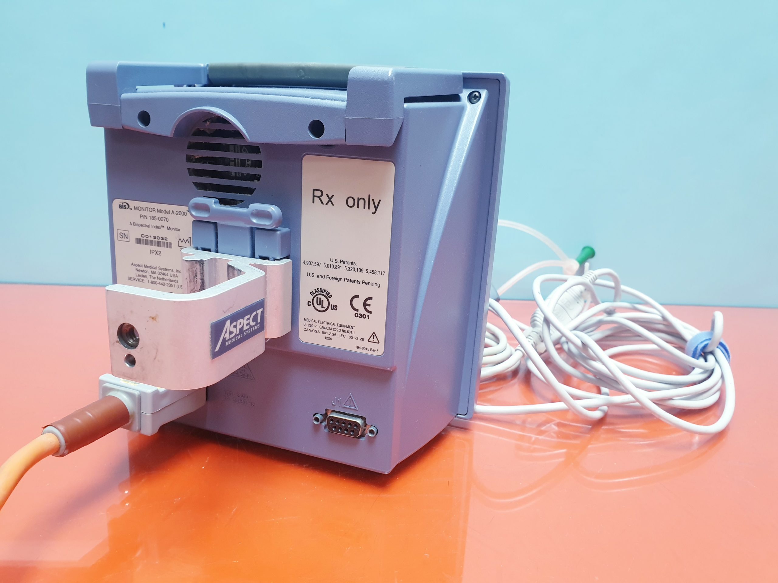 Aspect A-2000 Medical Systems Bis Bispectral Index Monitor thumbnail 3
