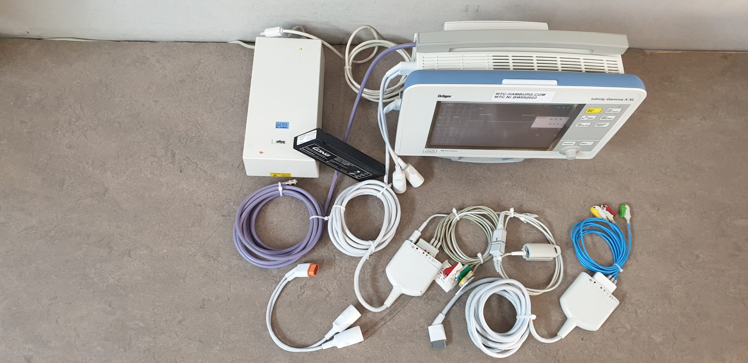 Dräger // Draeger Infinity Delta XL mit Netzteil und multimedkabel , … thumbnail 2
