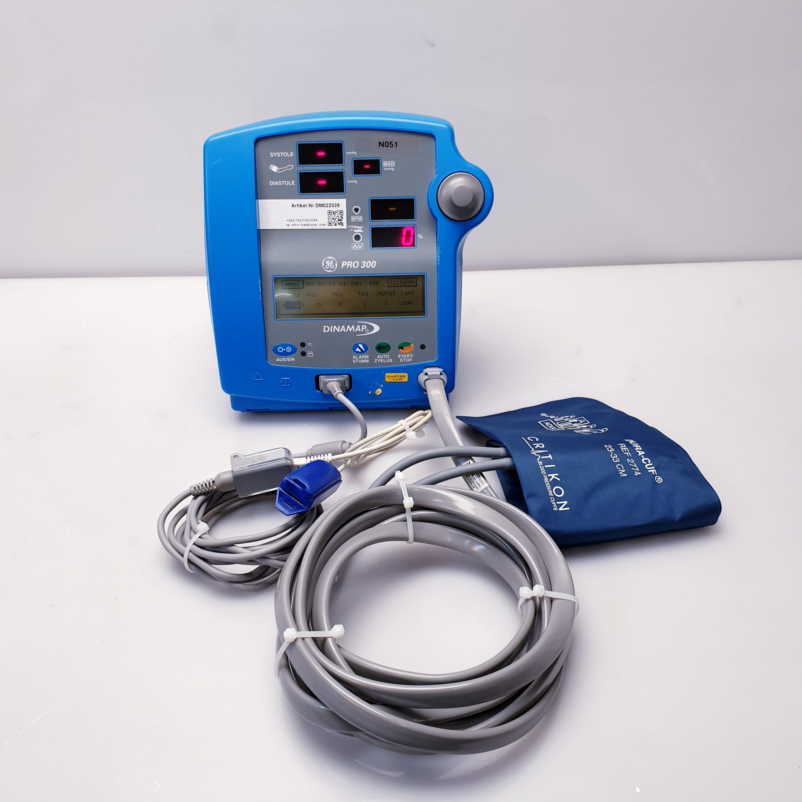 GE Healthcare DINAMAP ProCare 300 Vitalfunktionen überwachungsmonitor — image 1 of 11