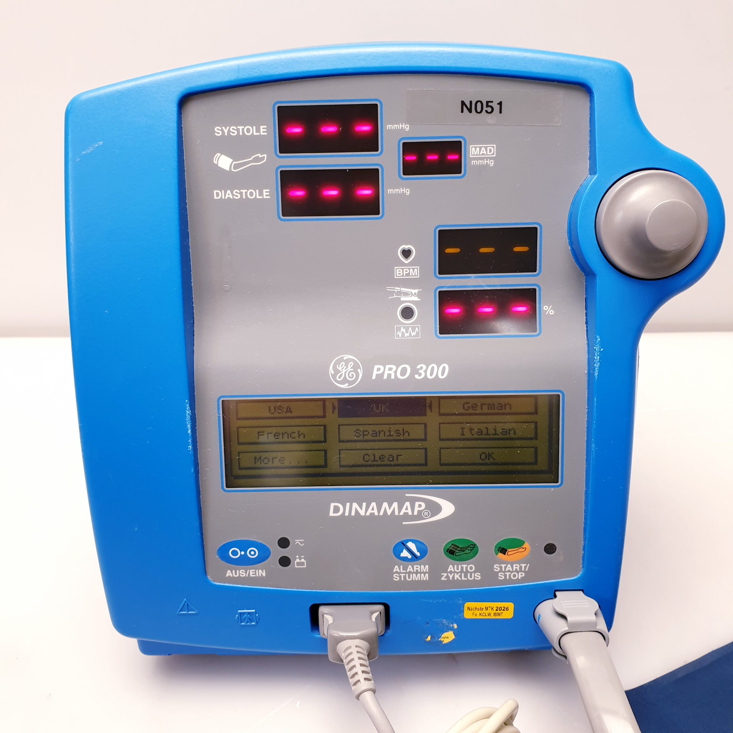 GE Healthcare DINAMAP ProCare 300 Vitalfunktionen überwachungsmonitor thumbnail 2