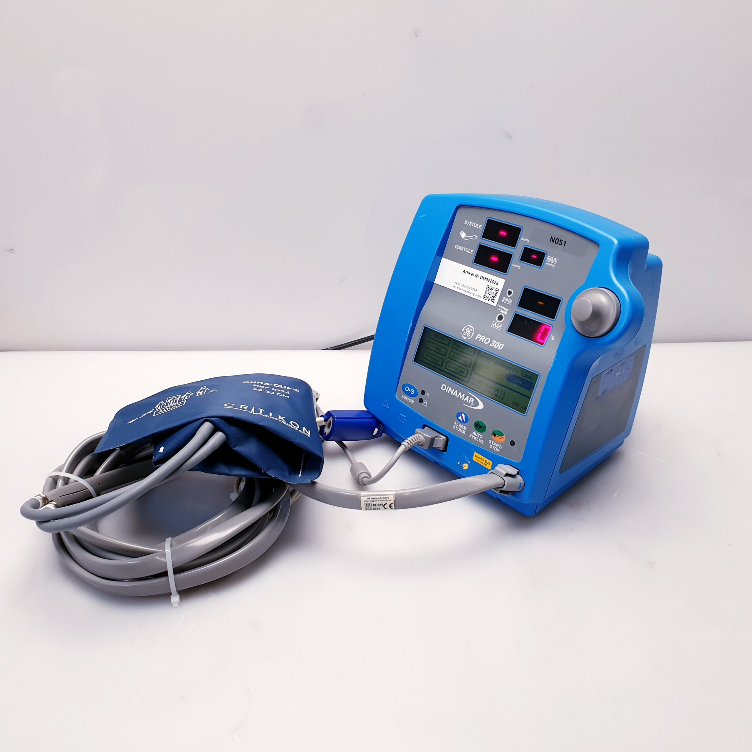 GE Healthcare DINAMAP ProCare 300 Vitalfunktionen überwachungsmonitor thumbnail 6