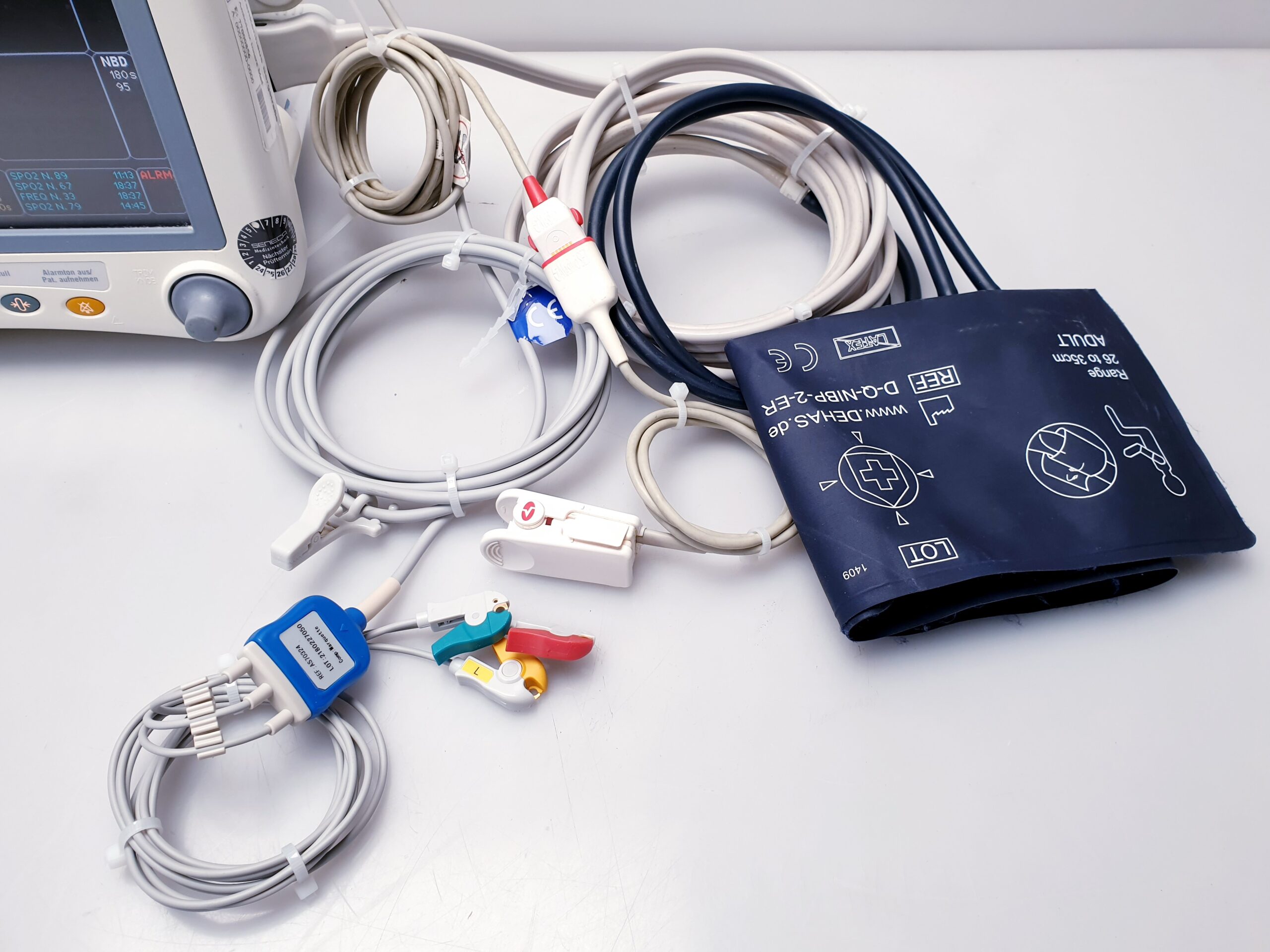 GE Dash 4000 Patientenüberwachungsmonitor Überwachungsmonitor mit SpO2, NiBp thumbnail 8
