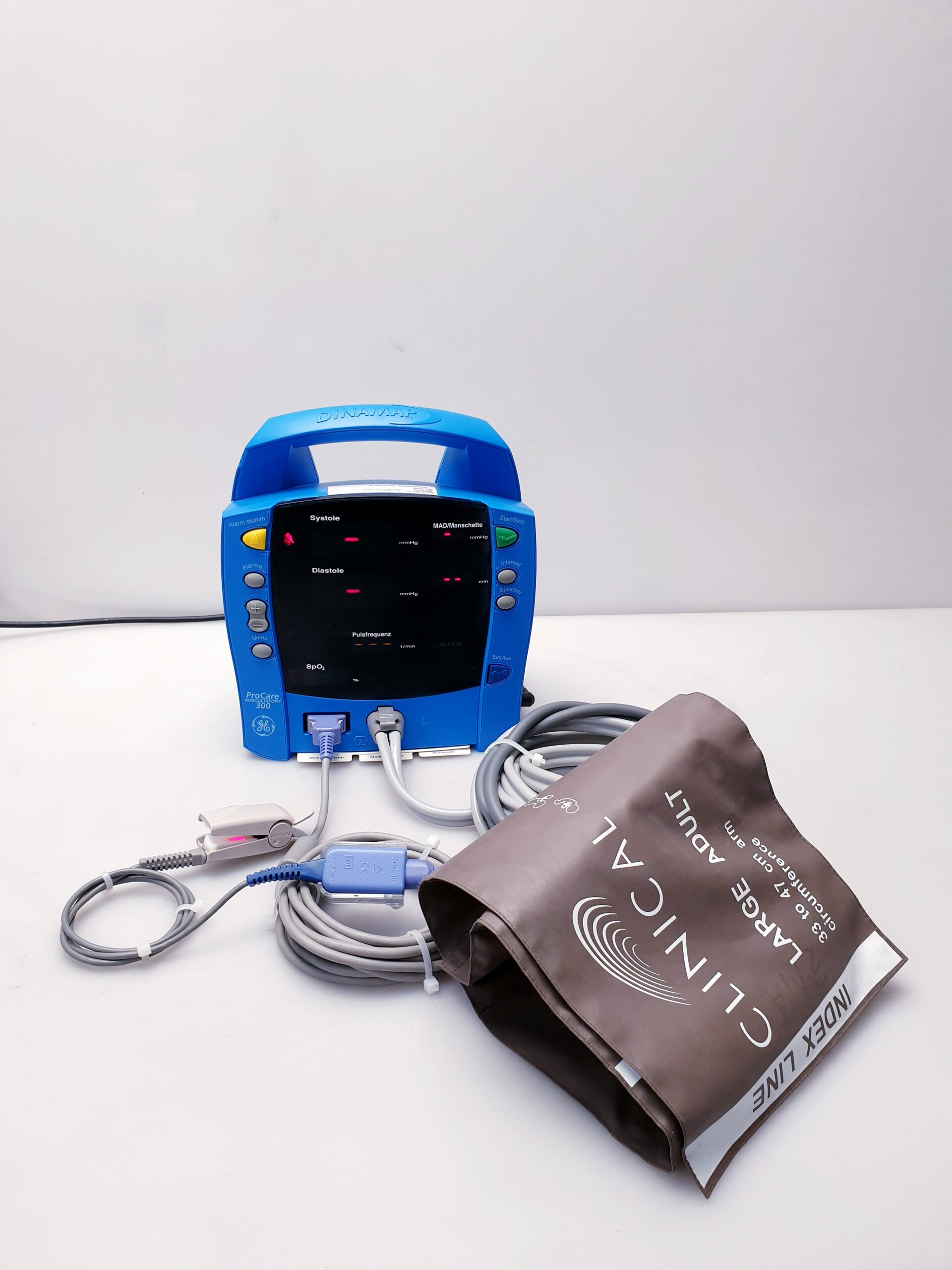 GE Dinamap ProCare Auscultatory 300 Patientenmonitor mit Zubehör thumbnail 3
