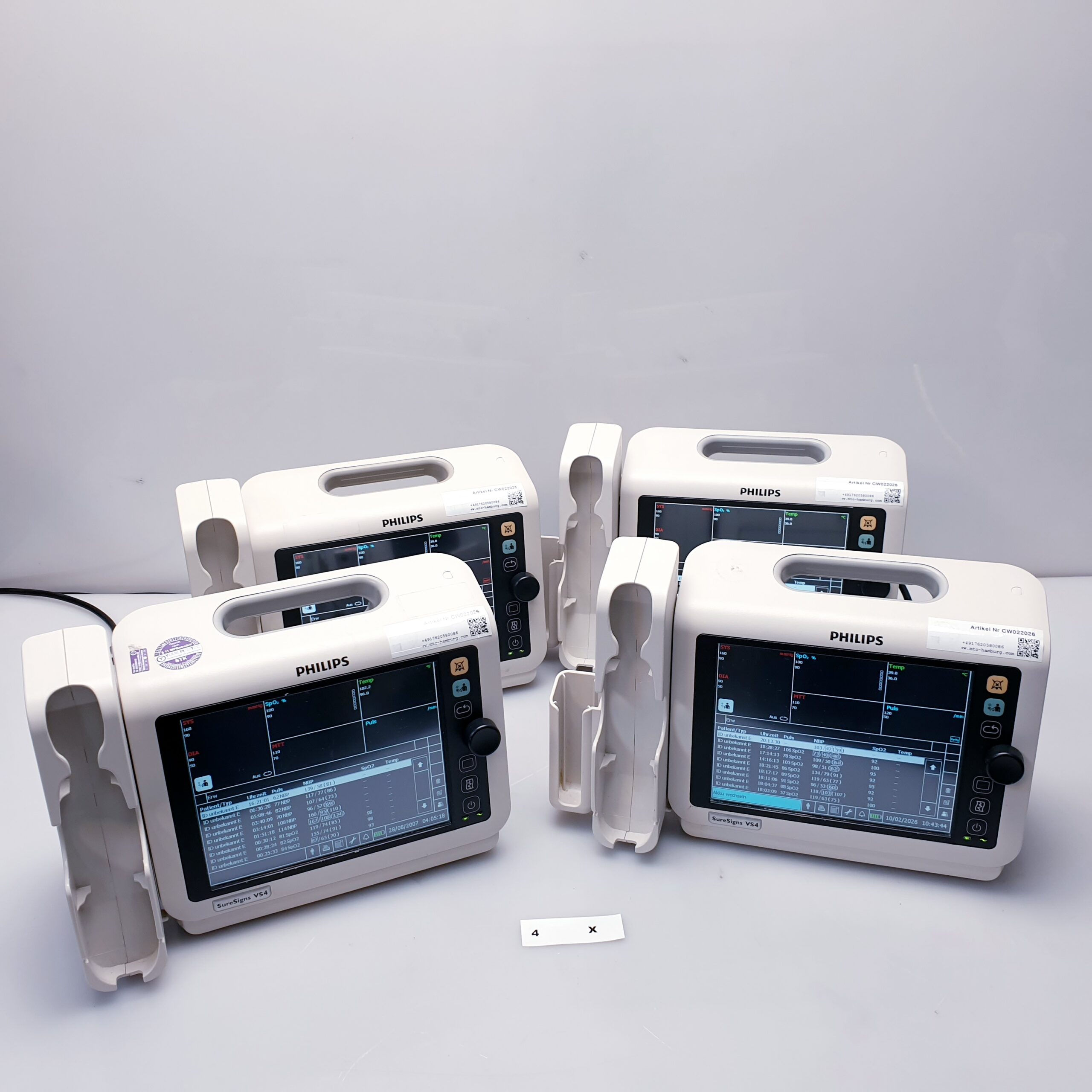 Philips SureSigns VS4 VS 4 Überwachungsmonitor Ohne Zubehör — image 1 of 8