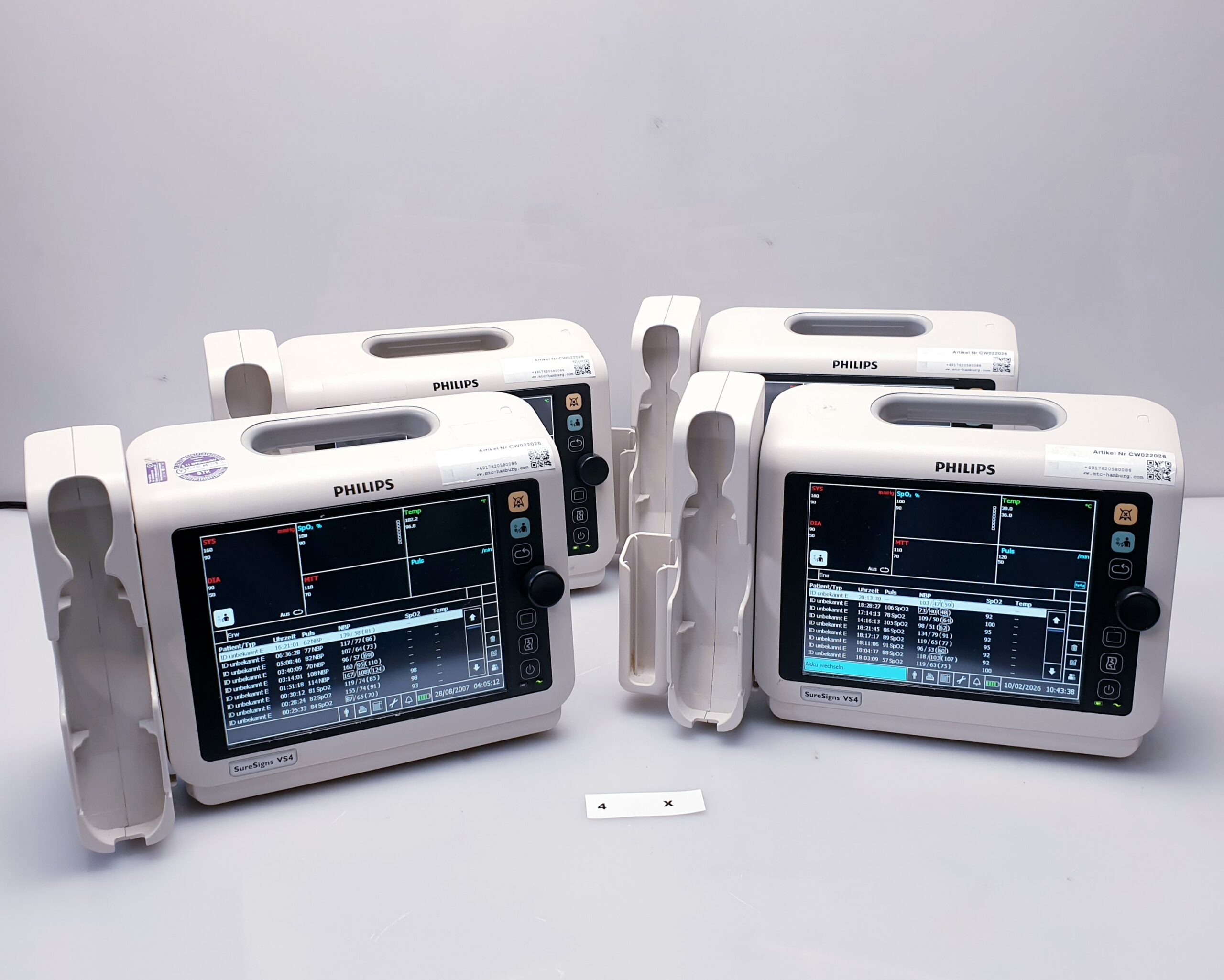 Philips SureSigns VS4 VS 4 Überwachungsmonitor Ohne Zubehör thumbnail 2