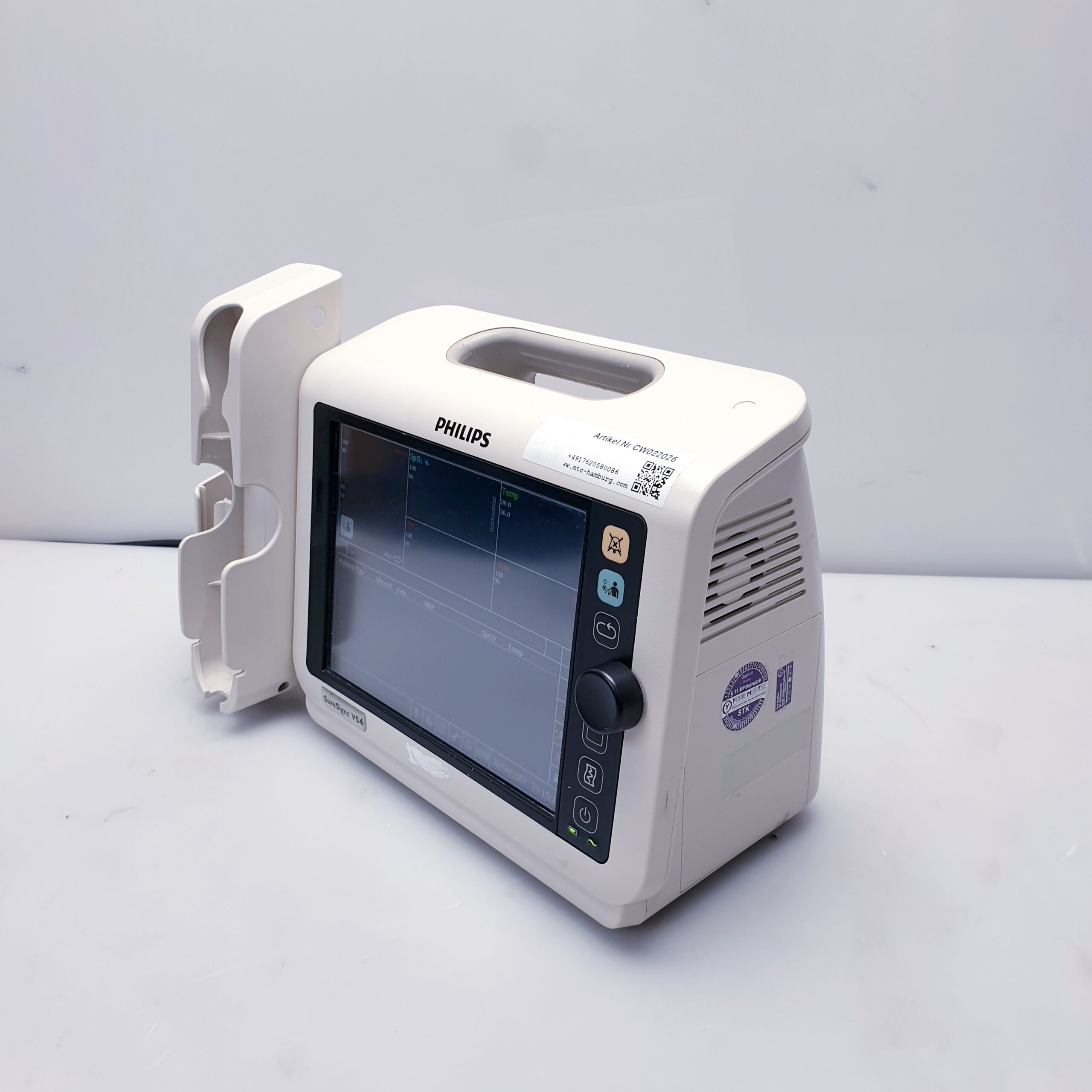 Philips SureSigns VS4 VS 4 Überwachungsmonitor Ohne Zubehör thumbnail 6