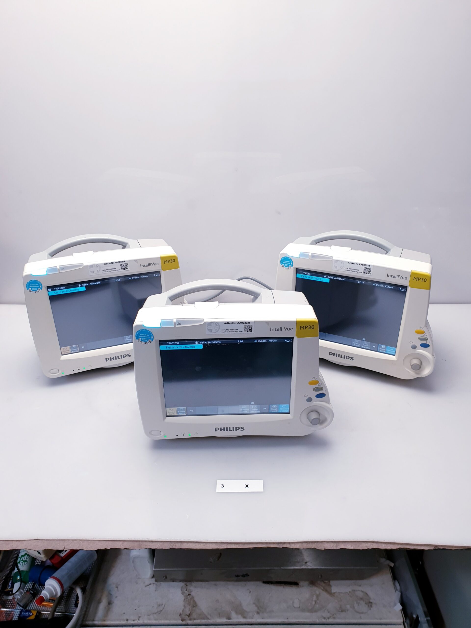 Philips IntelliVue MP30 MP 30 Patientenmonitor Überwachungsmonitor thumbnail 2
