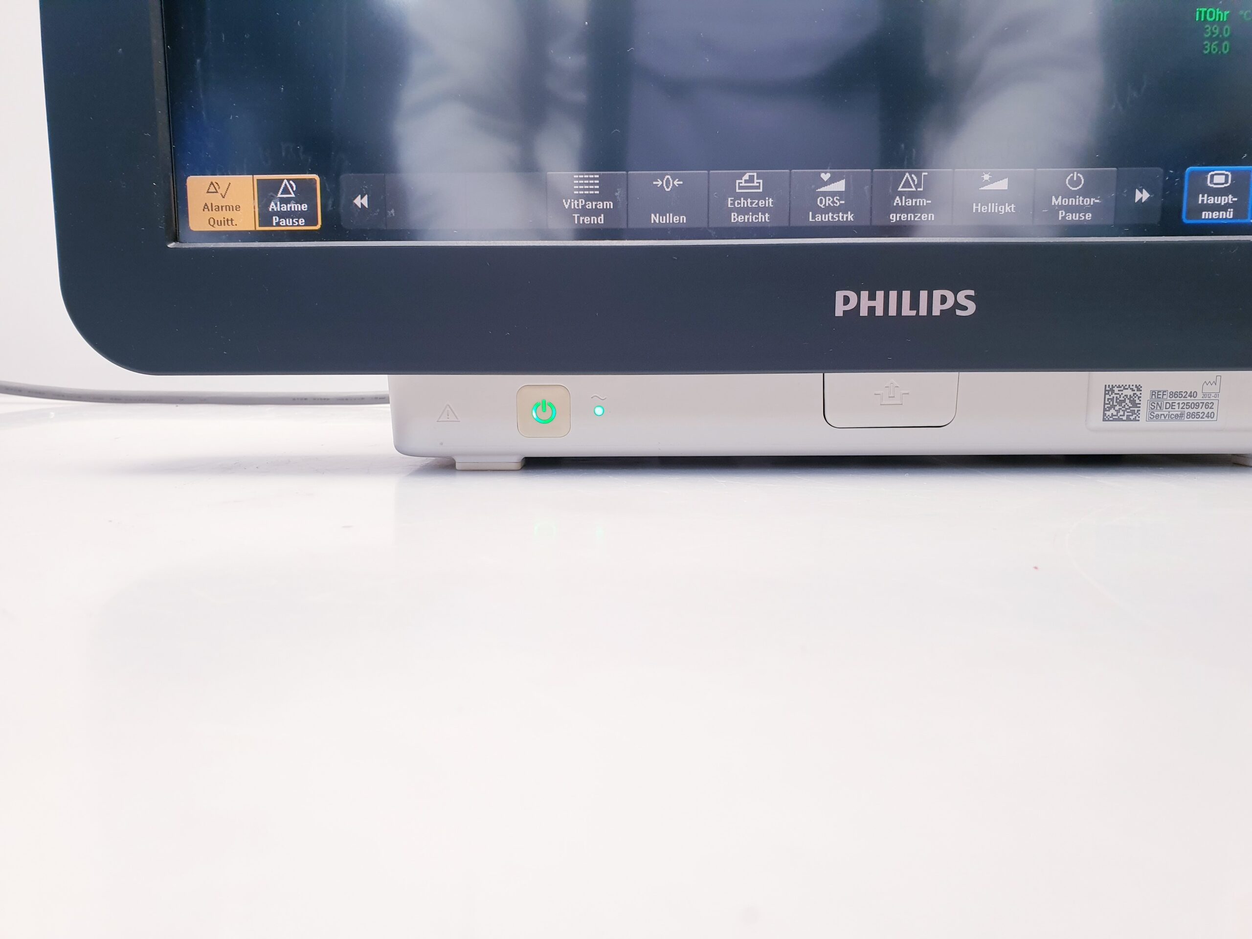 Philips IntelliVue MX800 Überwachungsmonitor thumbnail 5