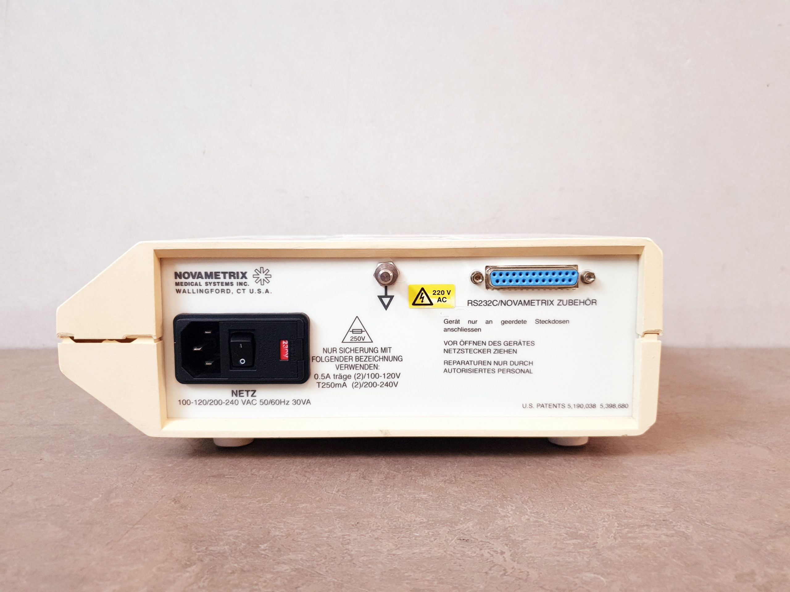 NOVAMETRIX 515B 515 B Pulseoxymeter mit Fingersensor thumbnail 4