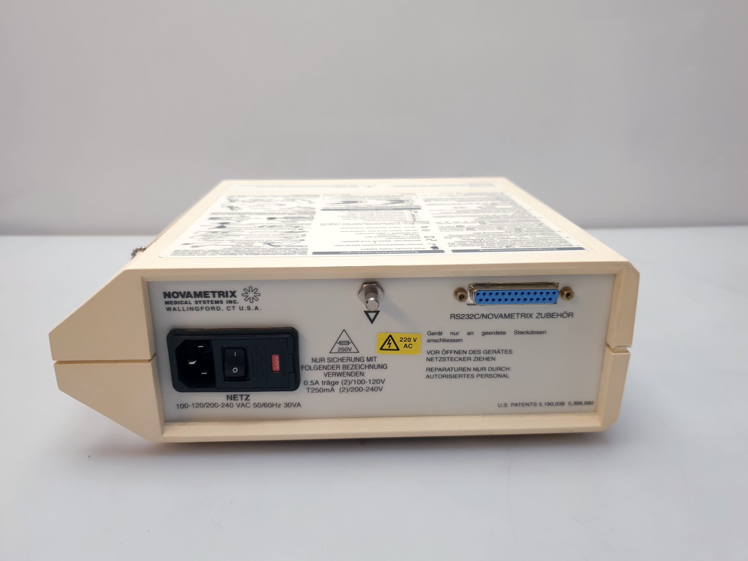 NOVAMETRIX 515B 515 B Pulseoxymeter mit Fingersensor thumbnail 11