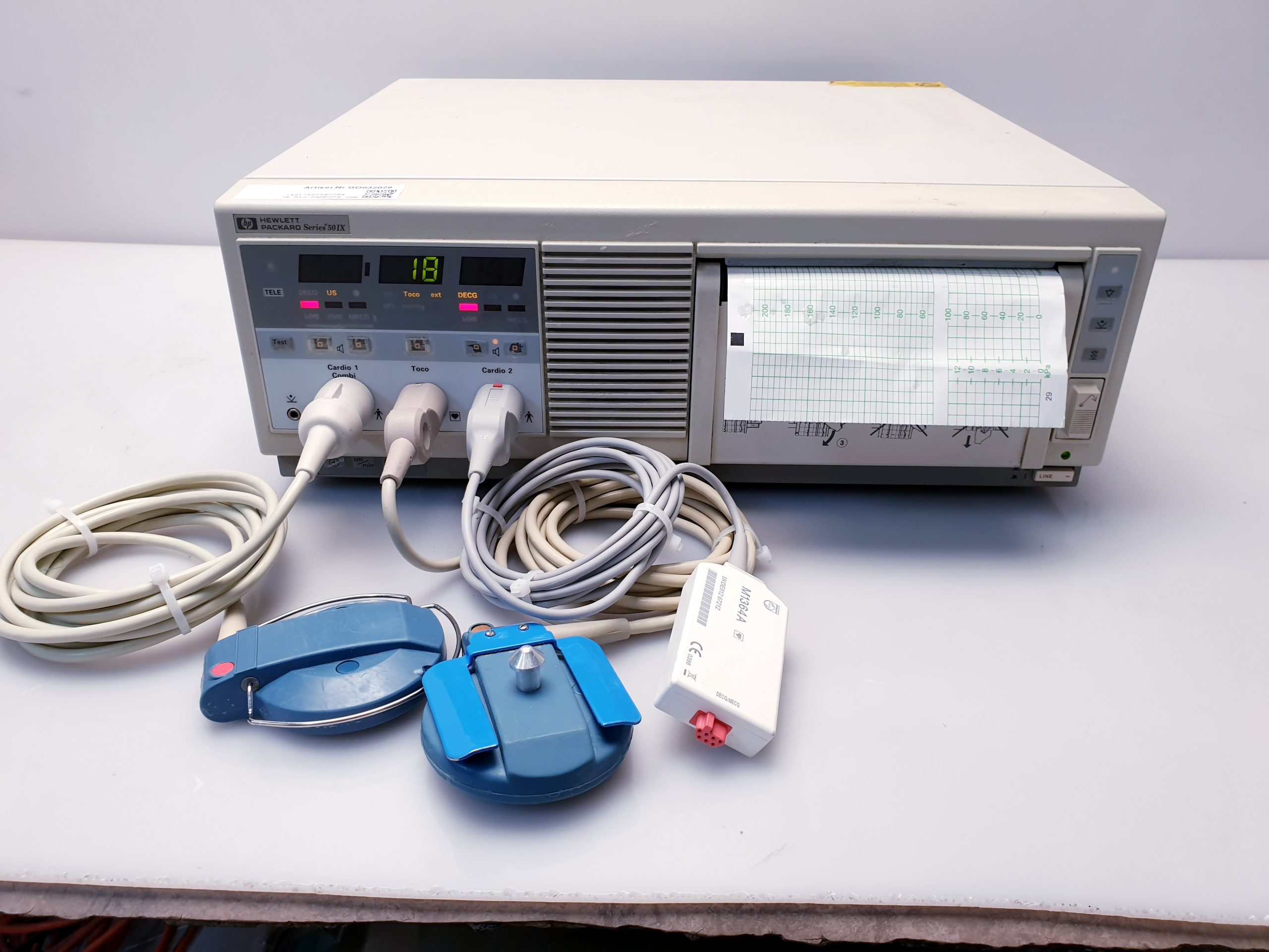 Philips Series 50XM – Fetal Monitor – mit Toco und US Sonden thumbnail 3