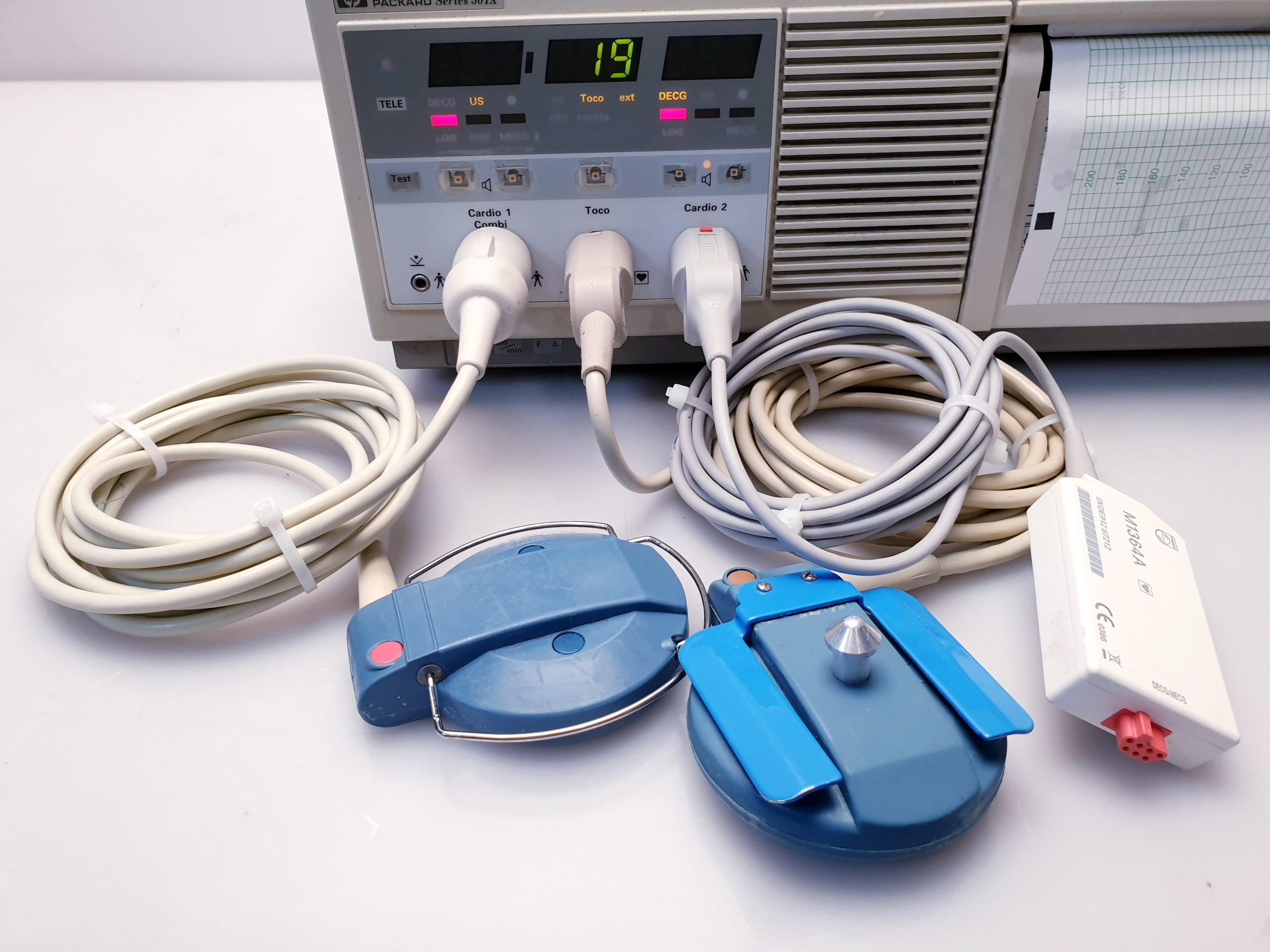Philips Series 50XM – Fetal Monitor – mit Toco und US Sonden thumbnail 13