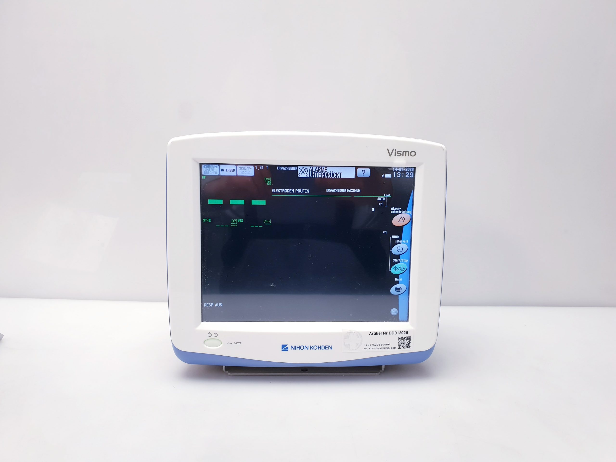 Nihon Kohden Vismo PVM-2701 Patientenmonitor thumbnail 6