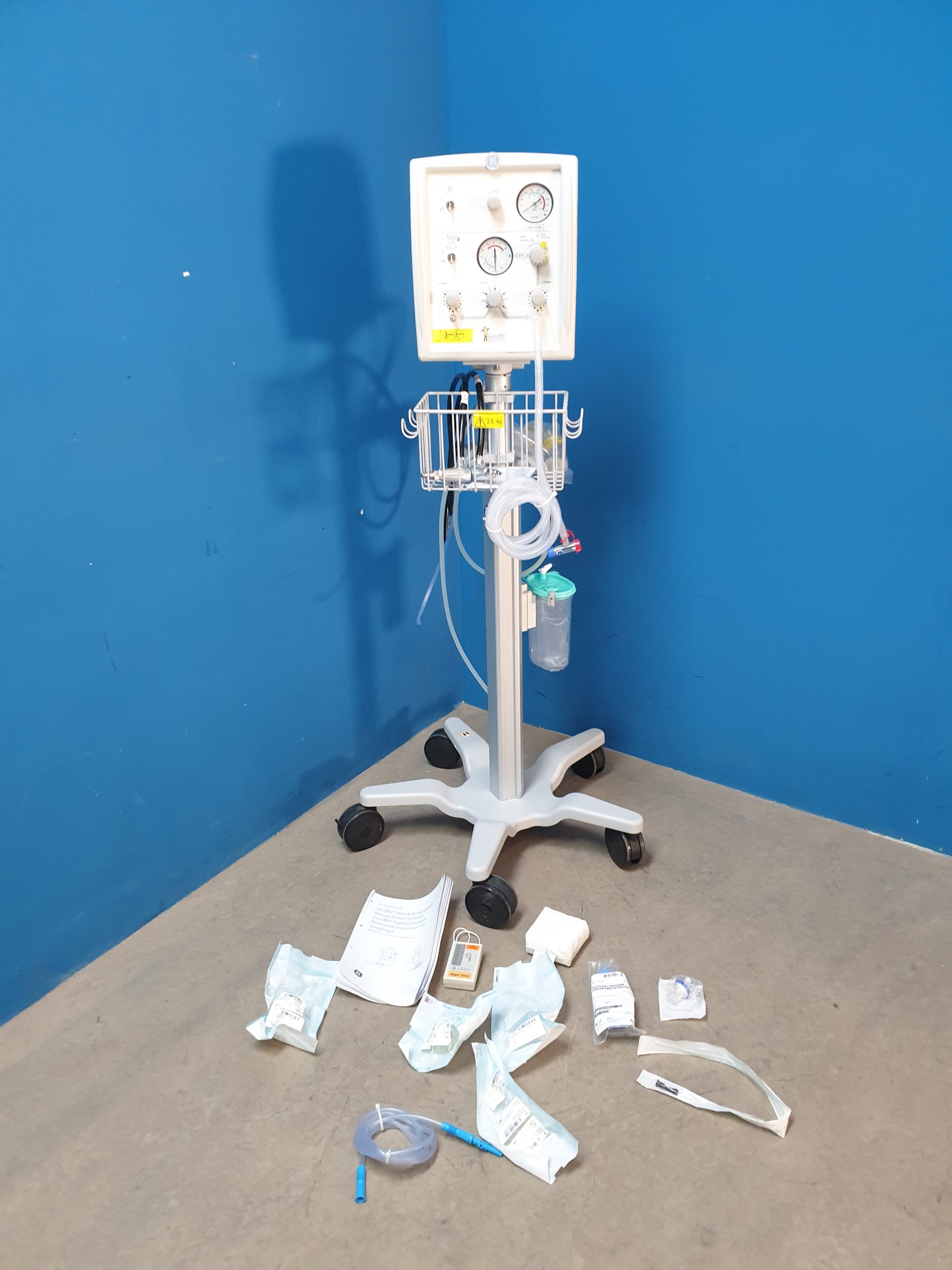 GE Giraffe Infant Resuscitation System T Piece Resuce – M124130 — image 1 of 12
