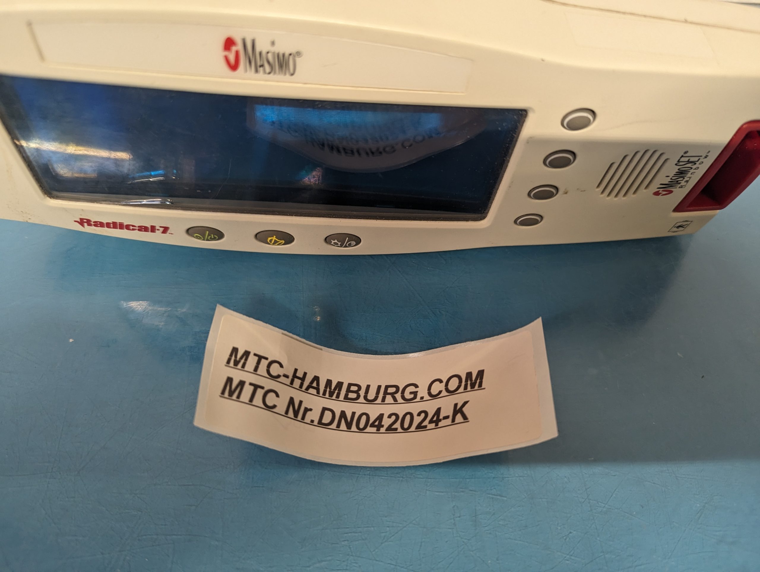 Masimo Radical 7 Bedienteil Signalextraktion Puls CO-Oximeter Patientenmonitor thumbnail 2
