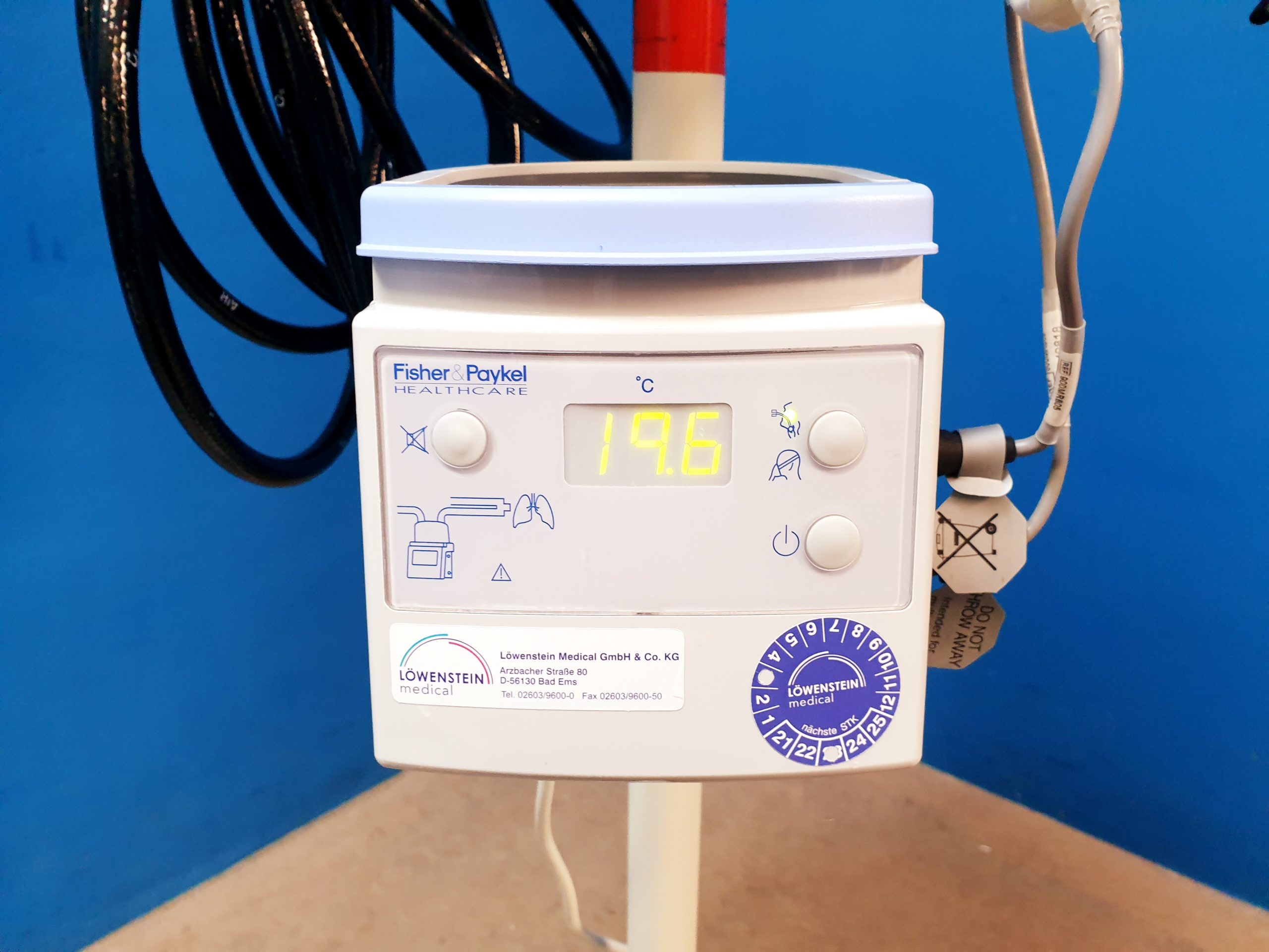 Dräger Draeger 8000 plus + Fisher Paykel Verdampfer MR850AGU thumbnail 10
